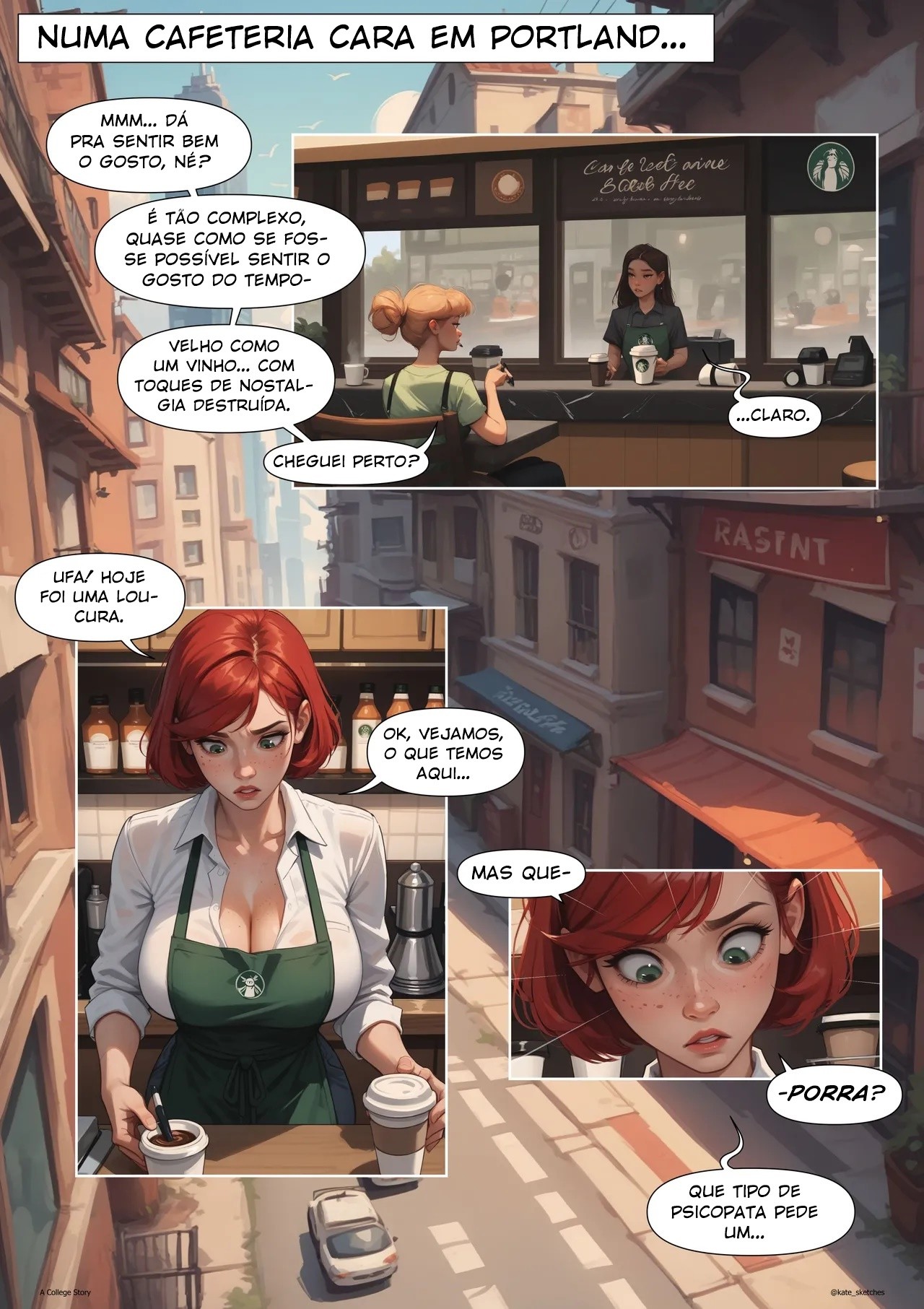 A College Story Part 1: Tasha Hentai pt-br 02