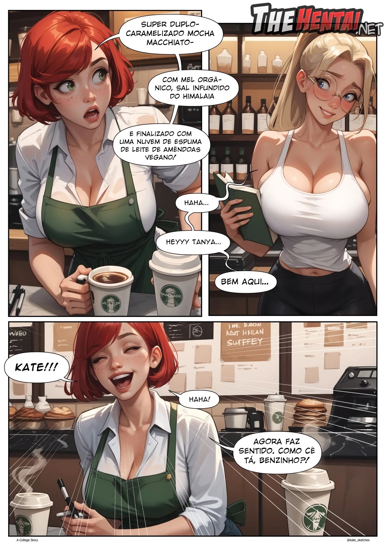 A College Story Part 1: Tasha Hentai pt-br 03