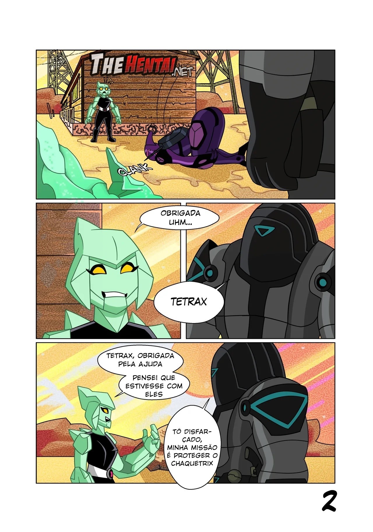 Ben 10: Chaquetrix Part 12 Hentai pt-br 03