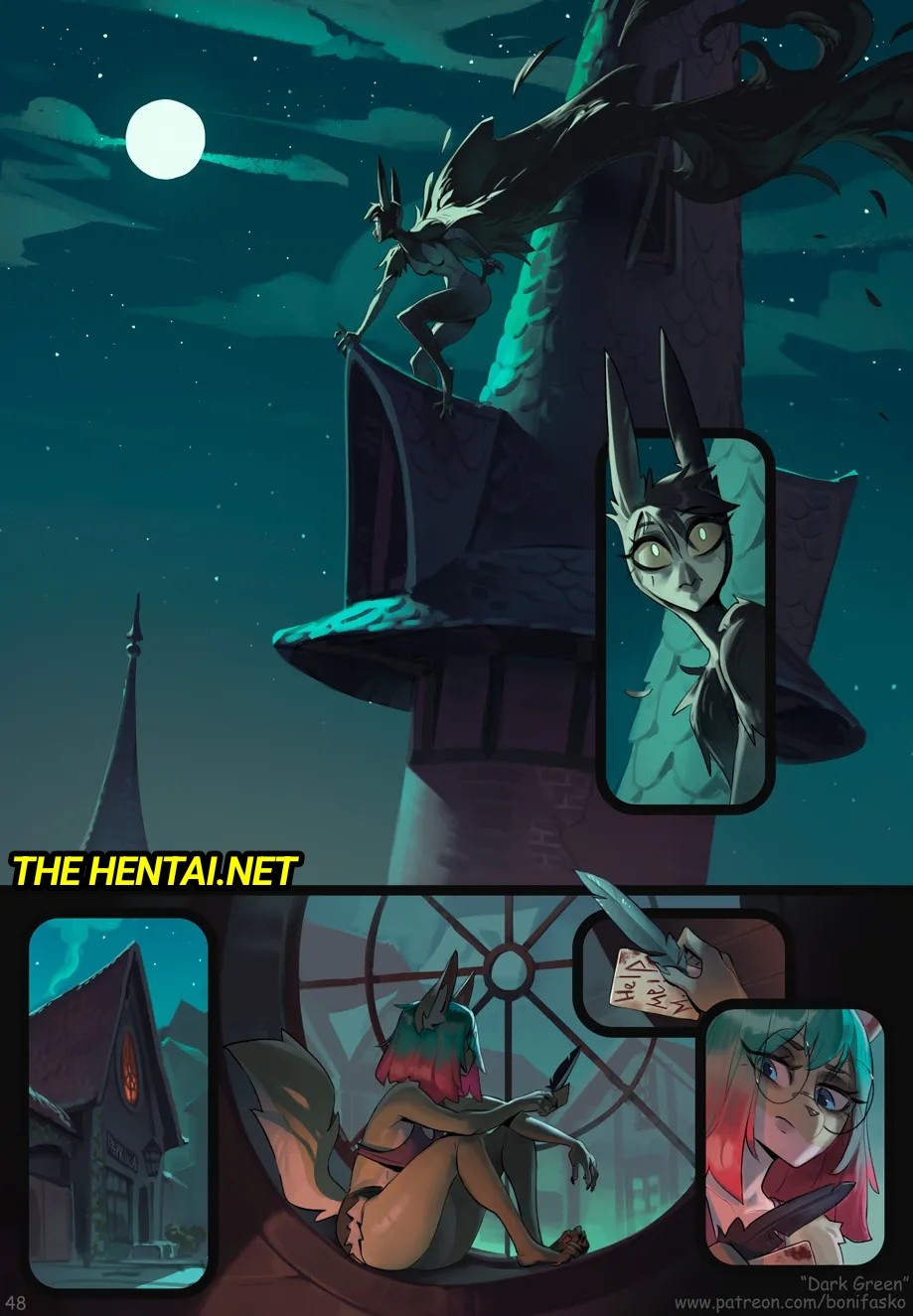 Dark Green Hentai pt-br 51
