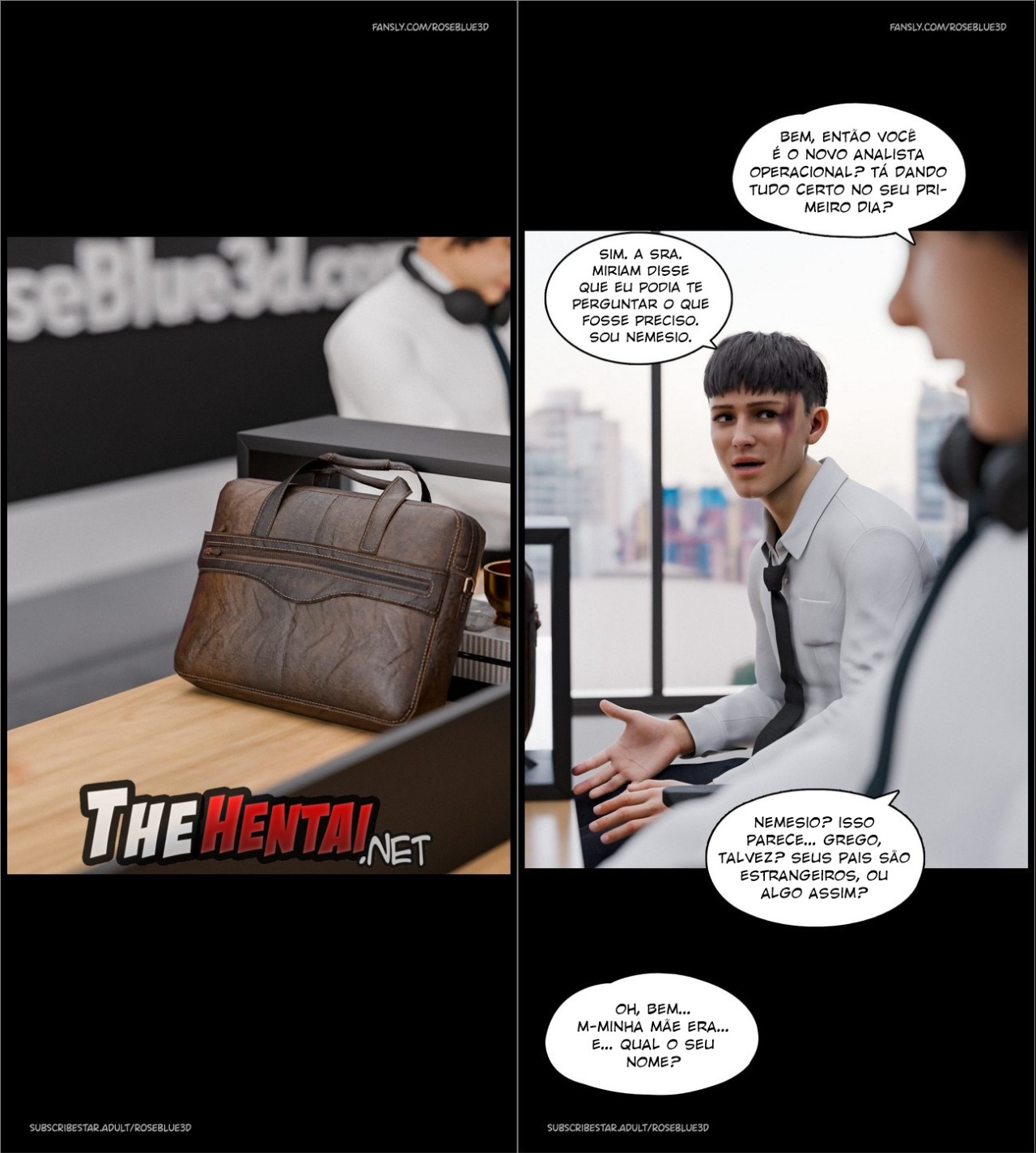 Dismissed By Rose Blue 3D Part 2 Hentai pt-br 33