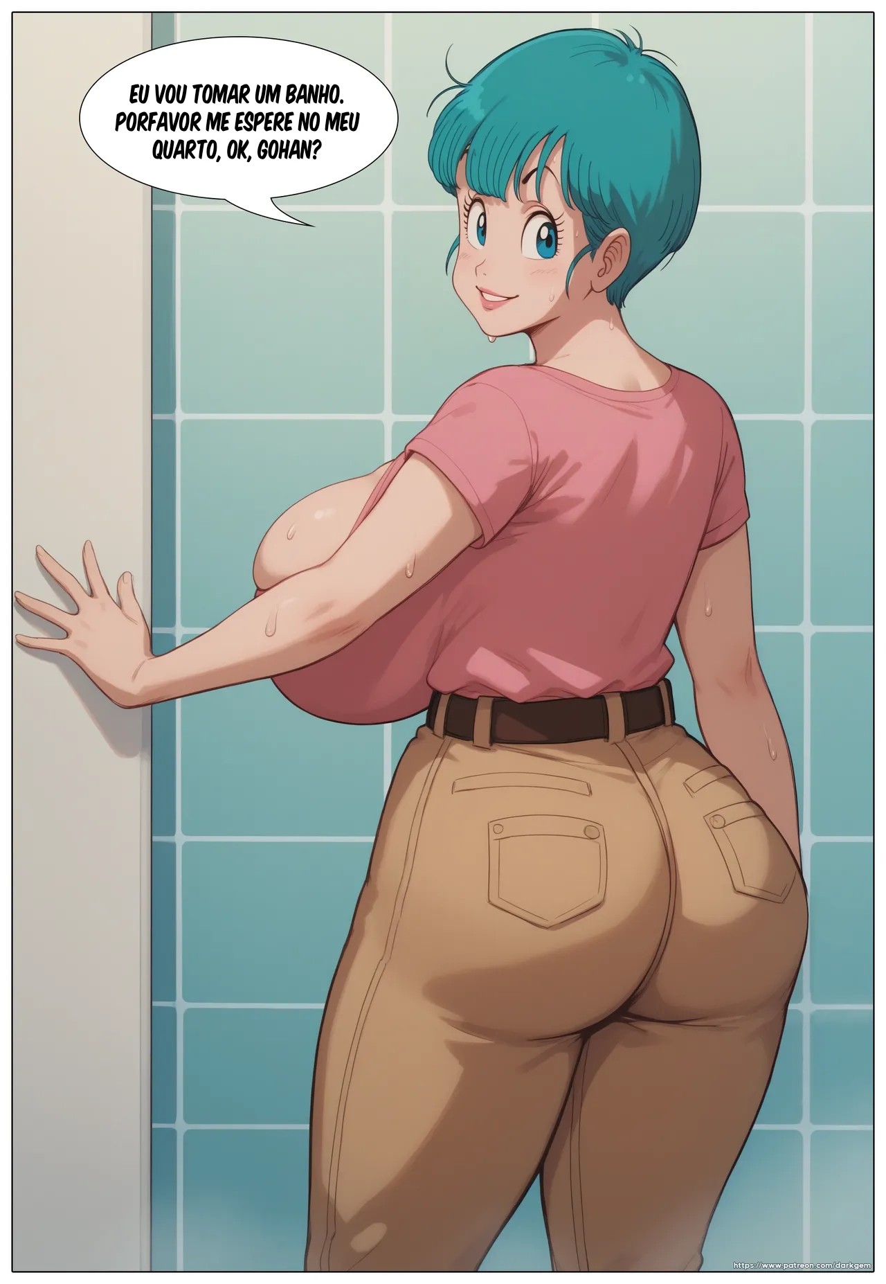 Gohan Visits Bulma Hentai pt-br 11