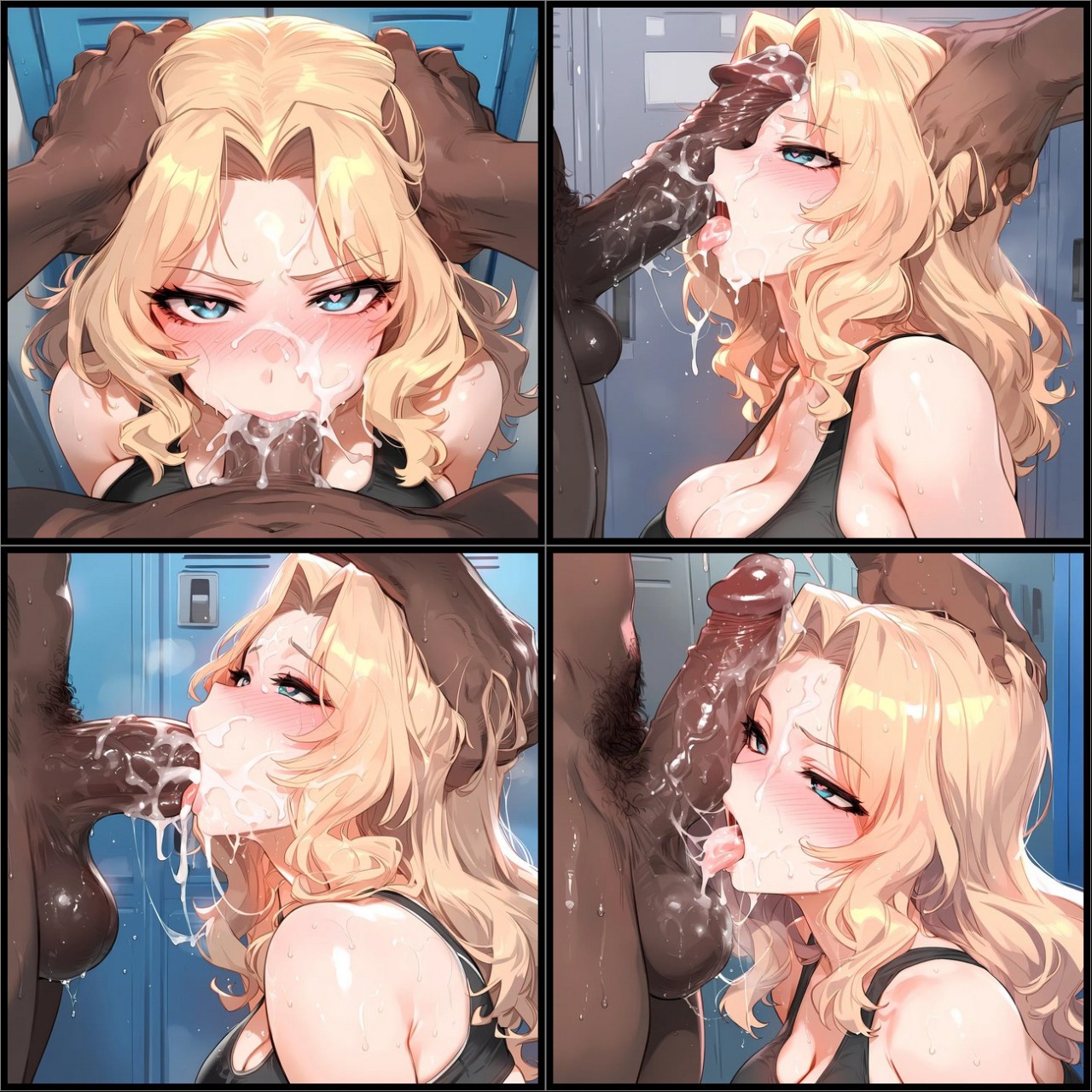 Kay x Girls Und Panzer Hentai pt-br 08