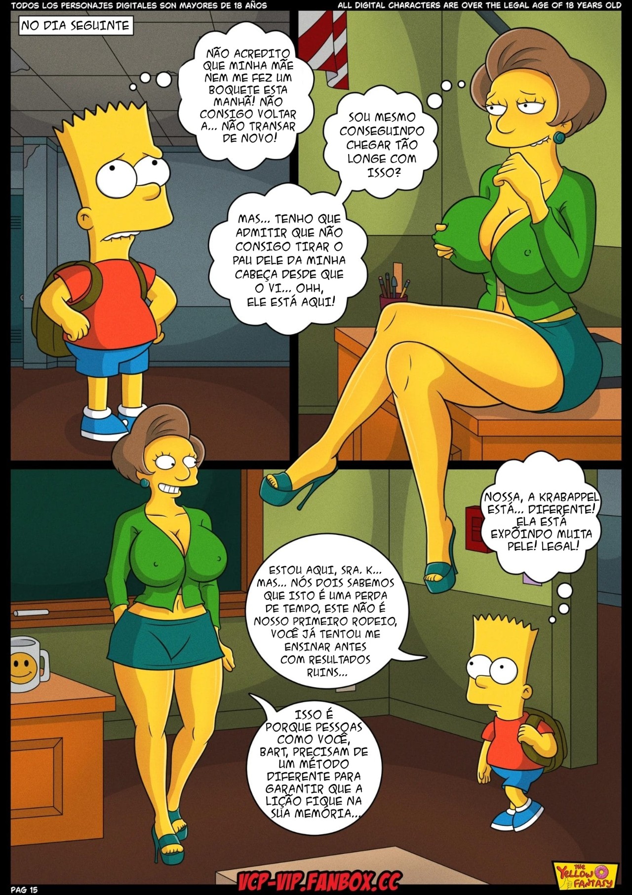 The Yellow Fantasy "El Examen" Hentai pt-br 16