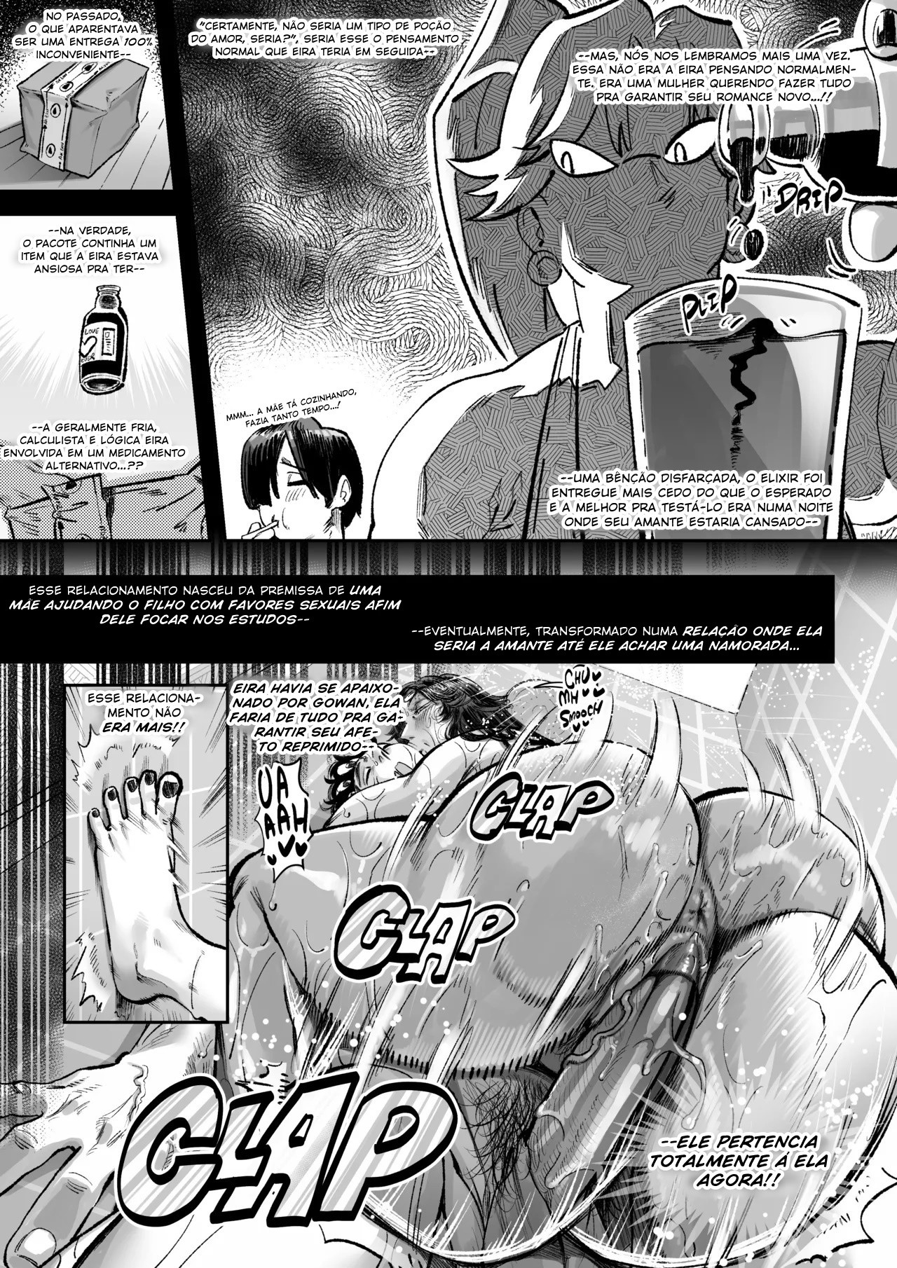 A Strict Mother's Unhindered Desire  Hentai pt-br 26