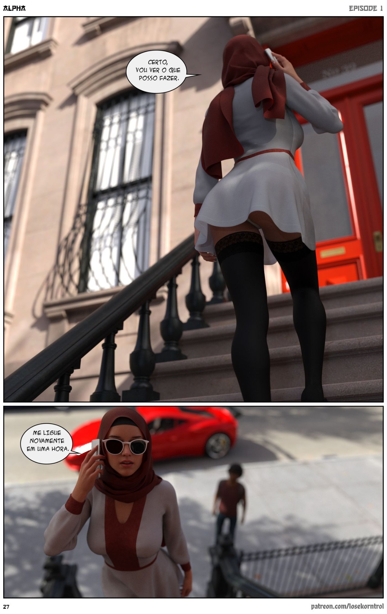 Alpha By Hijab 3DX Hentai pt-br 27