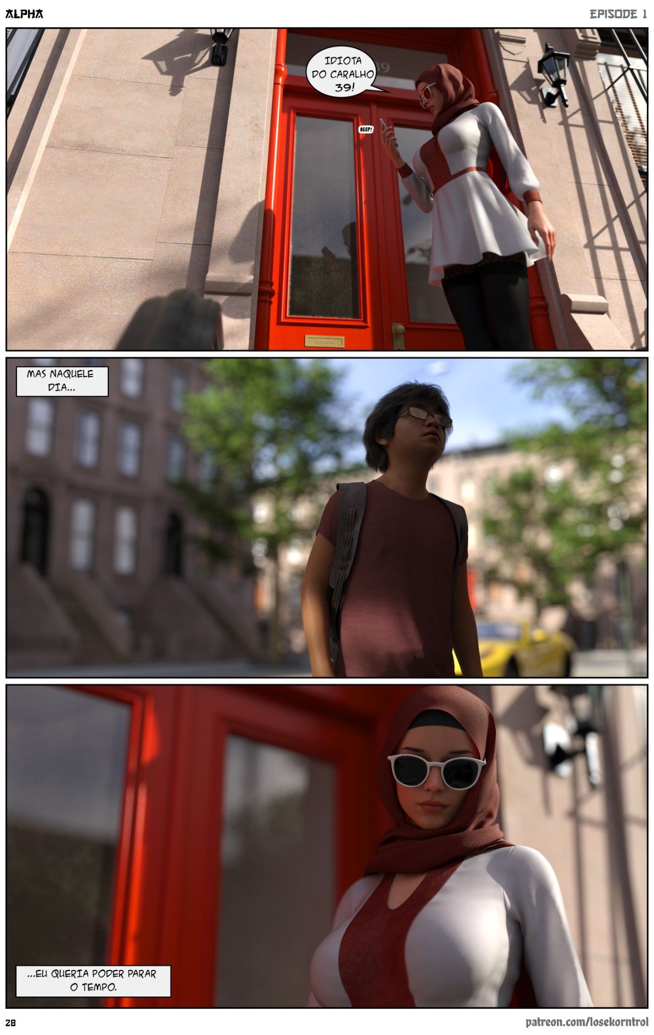 Alpha By Hijab 3DX Hentai pt-br 28
