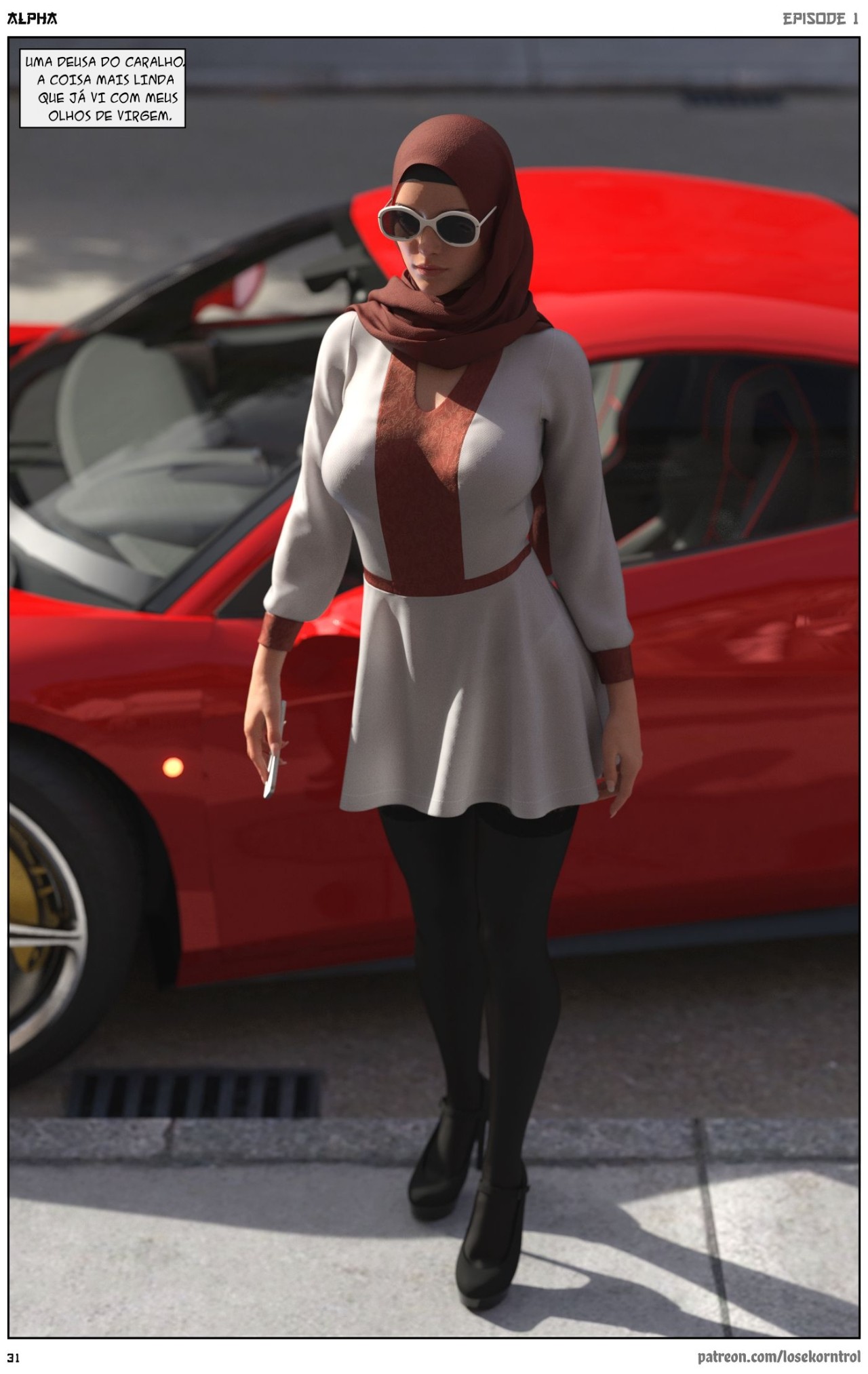 Alpha By Hijab 3DX Hentai pt-br 31