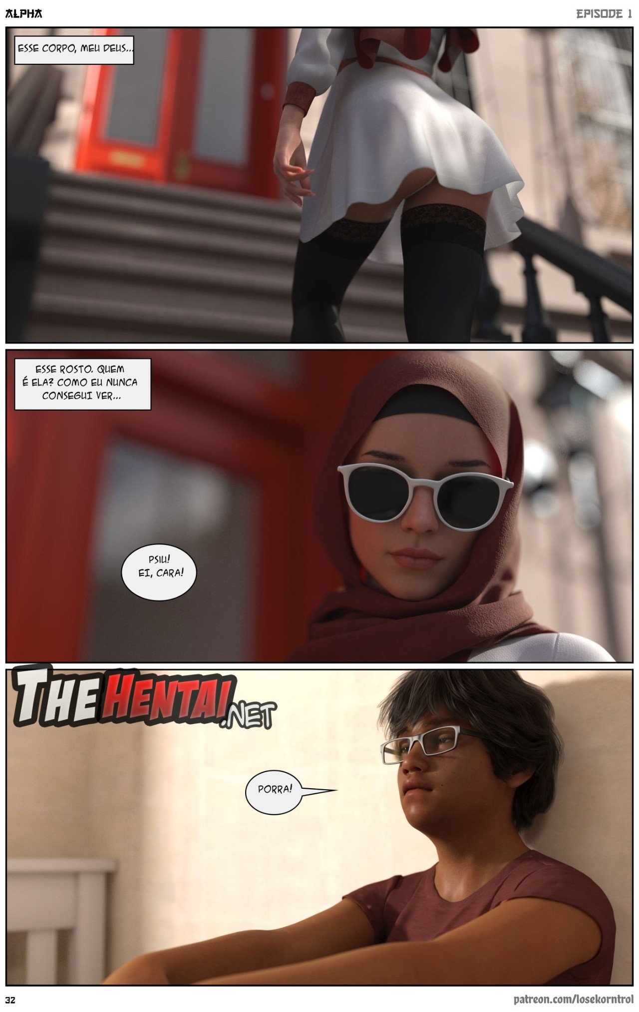 Alpha By Hijab 3DX Hentai pt-br 32