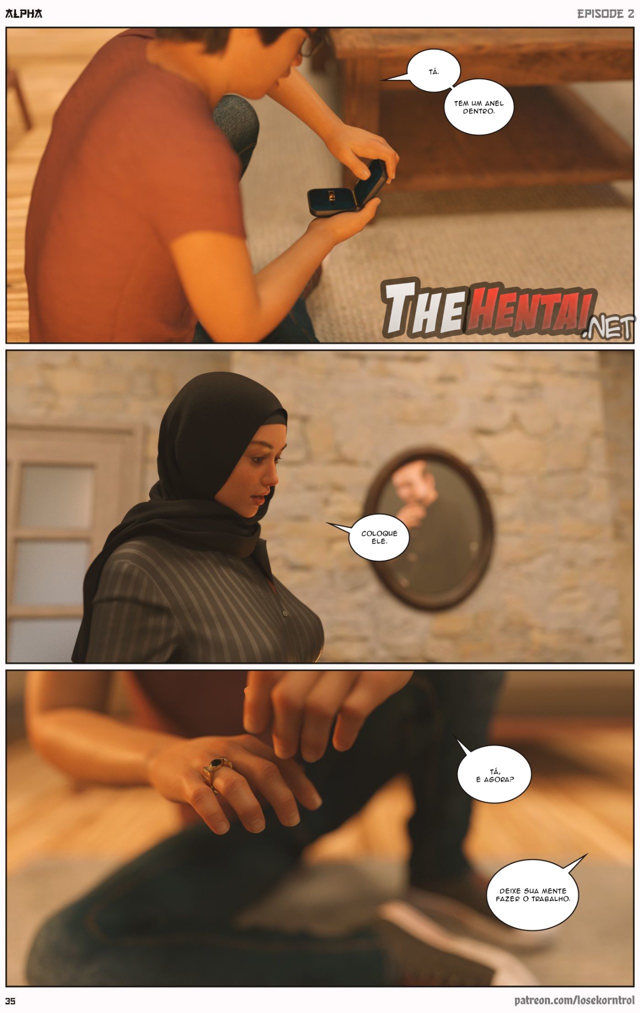 Alpha Part 2 Hentai pt-br 36