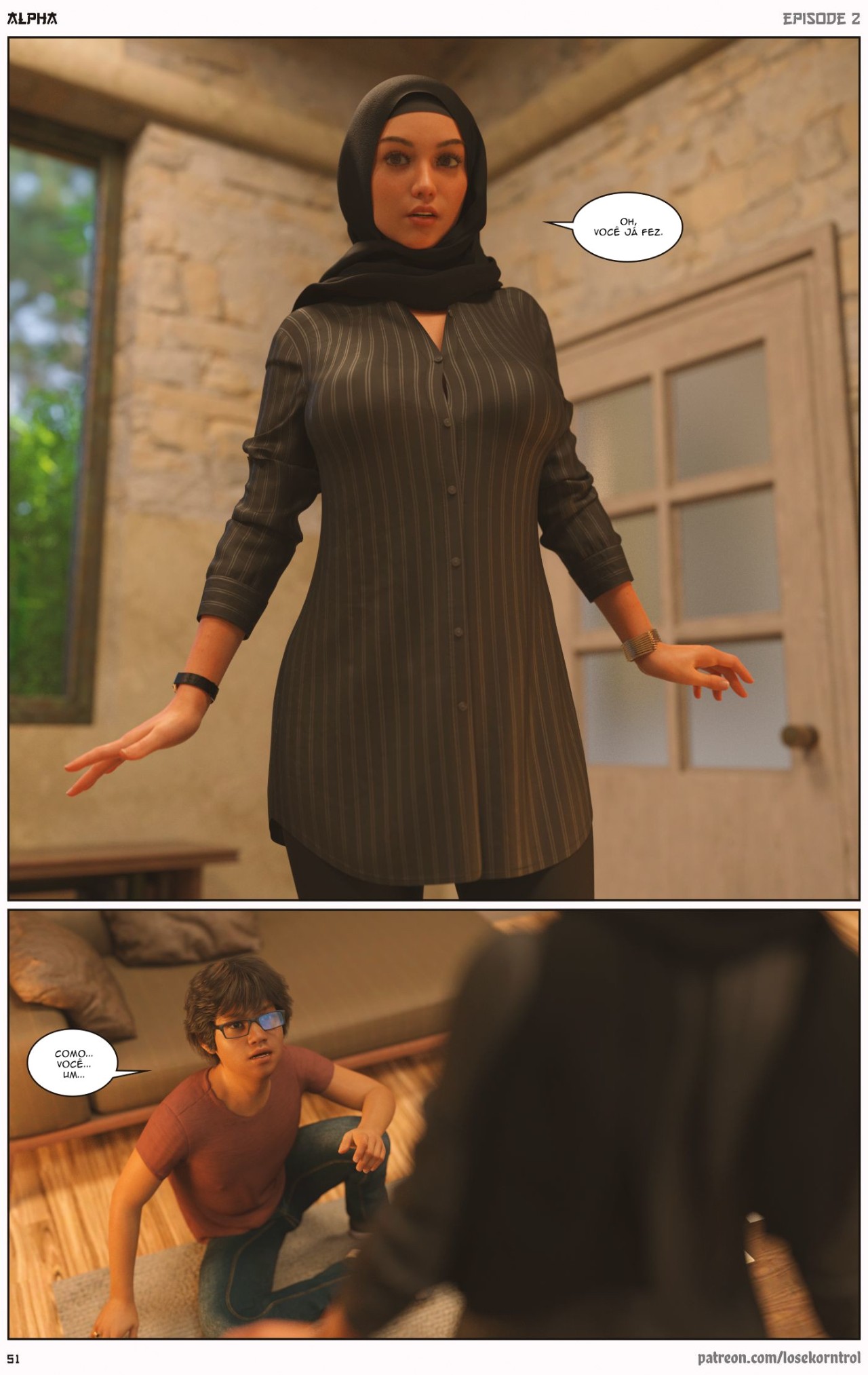 Alpha Part 2 Hentai pt-br 52