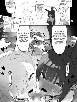 Asuna And Karin, At Your Service! Hentai pt-br 03