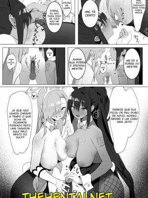 Asuna And Karin, At Your Service! Hentai pt-br 16