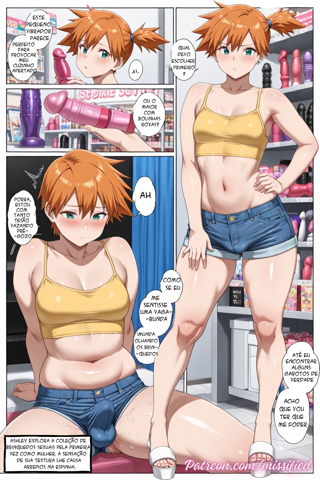 Bitchy Ash-ley Hentai pt-br 15
