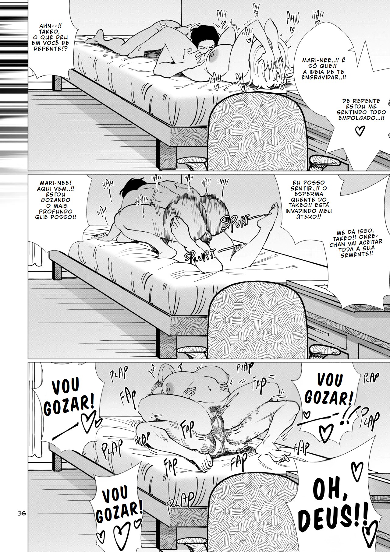 Blossom & Blues Hentai pt-br 38