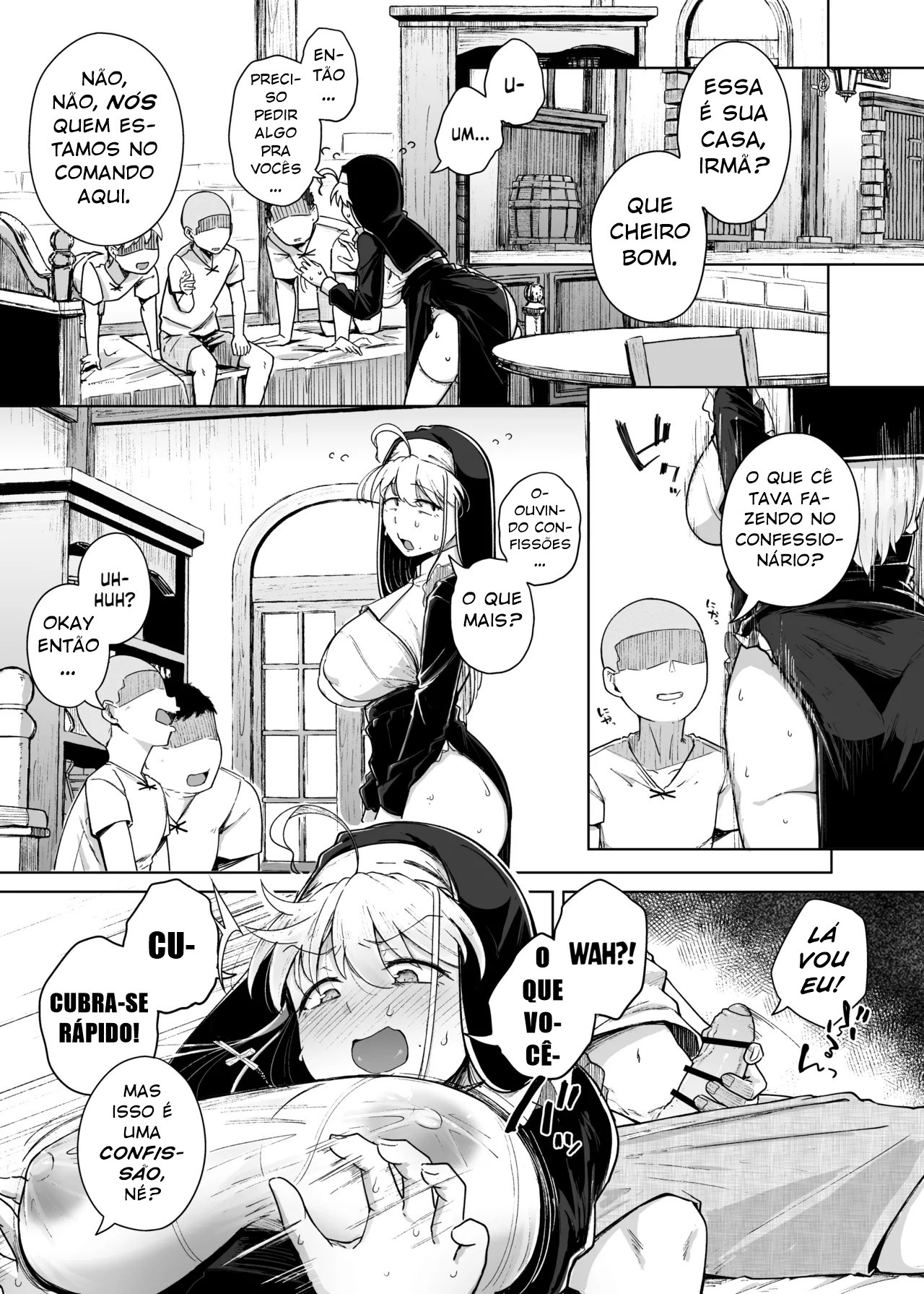 Confession Hole Part 3 Hentai pt-br 19