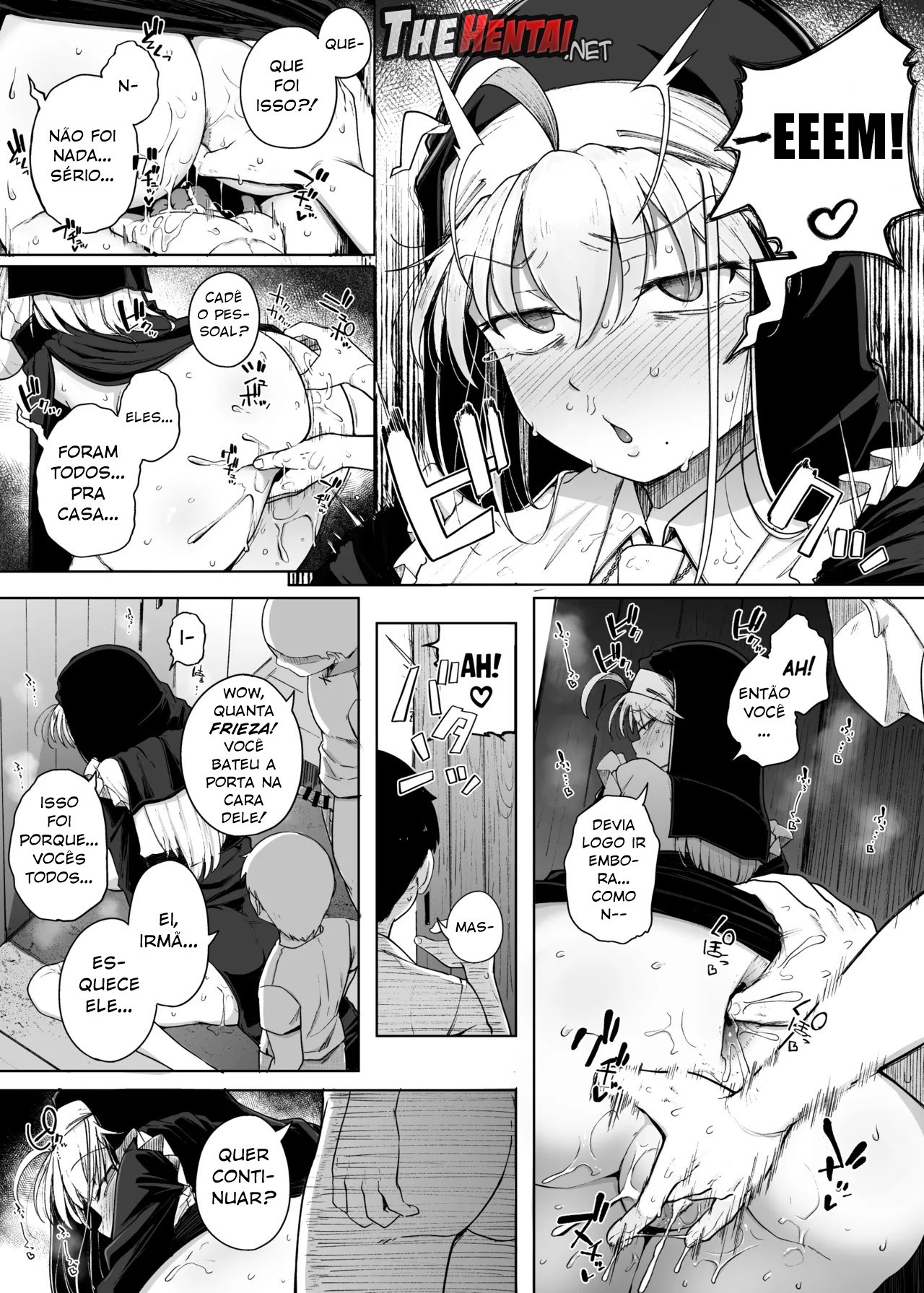 Confession Hole Part 3 Hentai pt-br 39