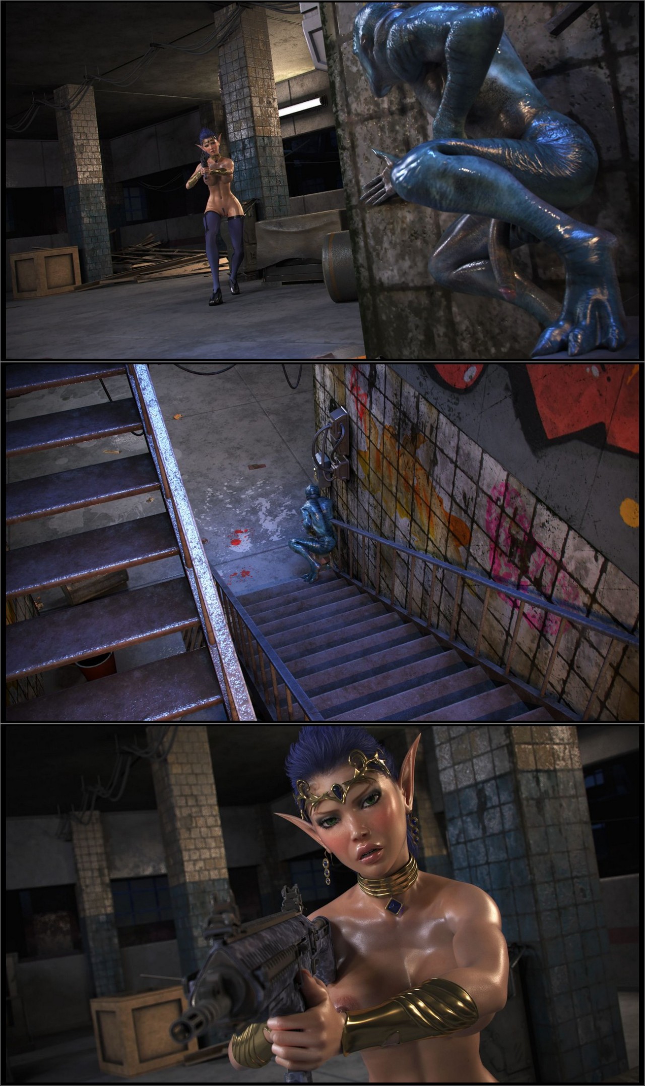 Elven Desires: Distress Signal Part 3 Hentai pt-br 13
