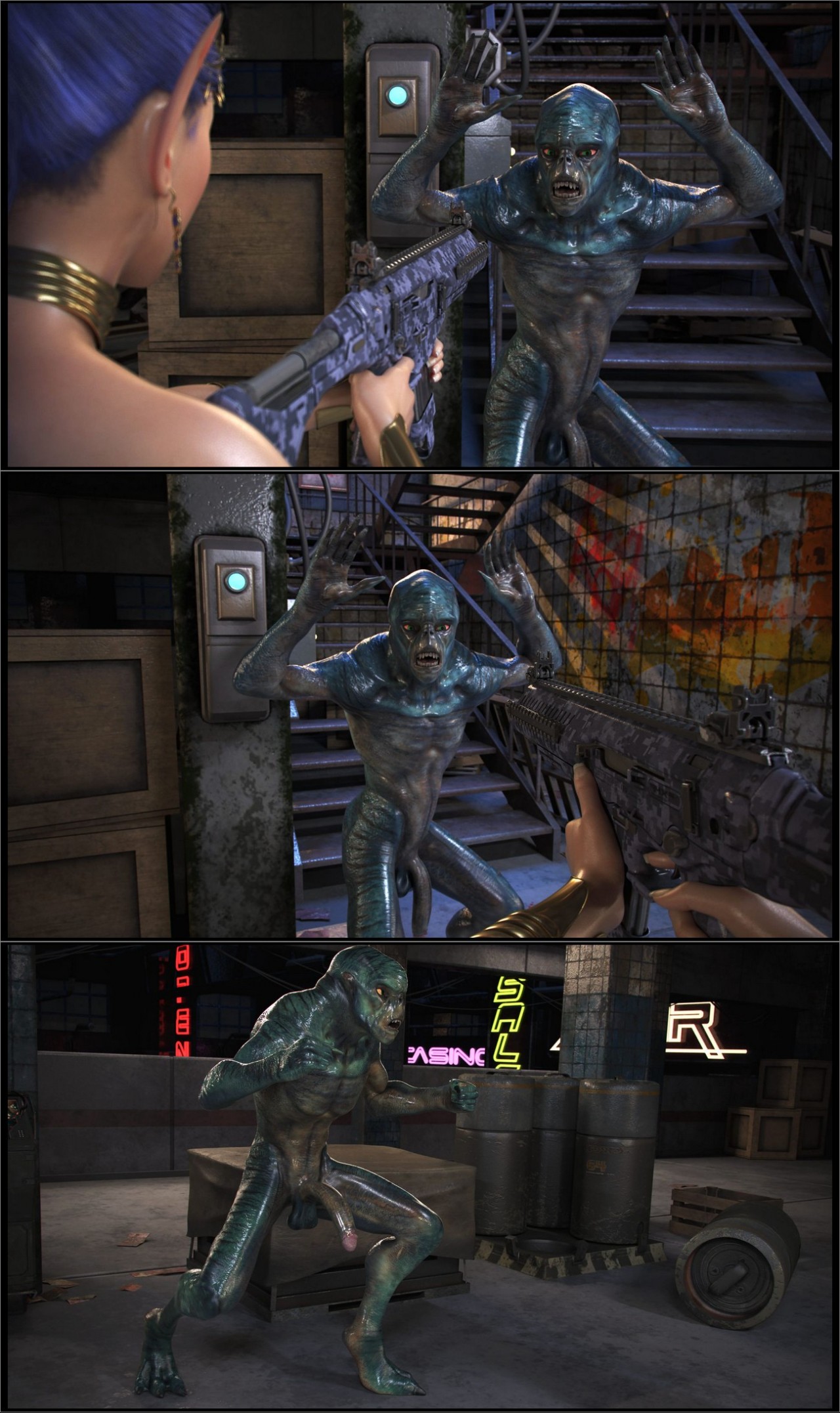 Elven Desires: Distress Signal Part 3 Hentai pt-br 14