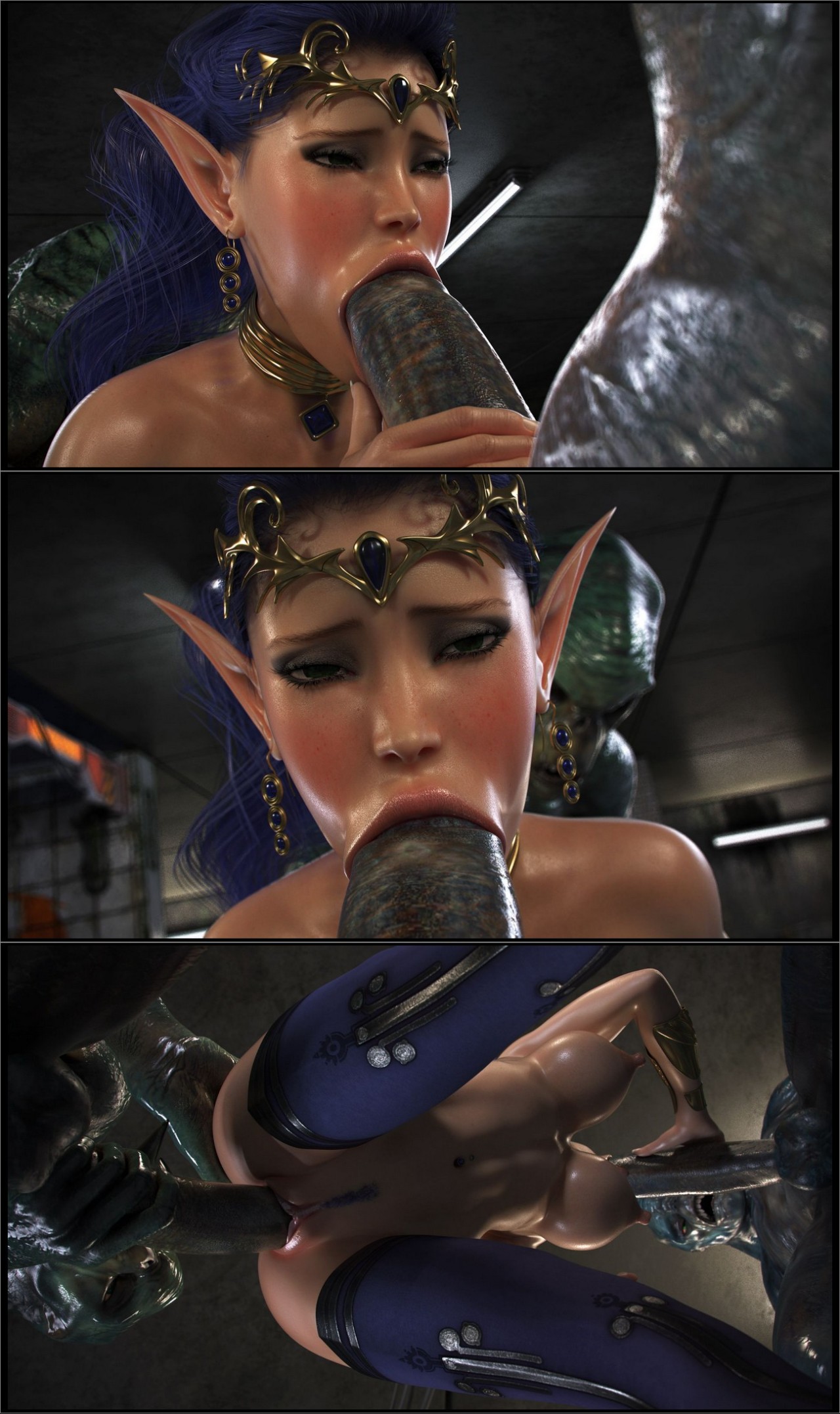 Elven Desires: Distress Signal Part 3 Hentai pt-br 38