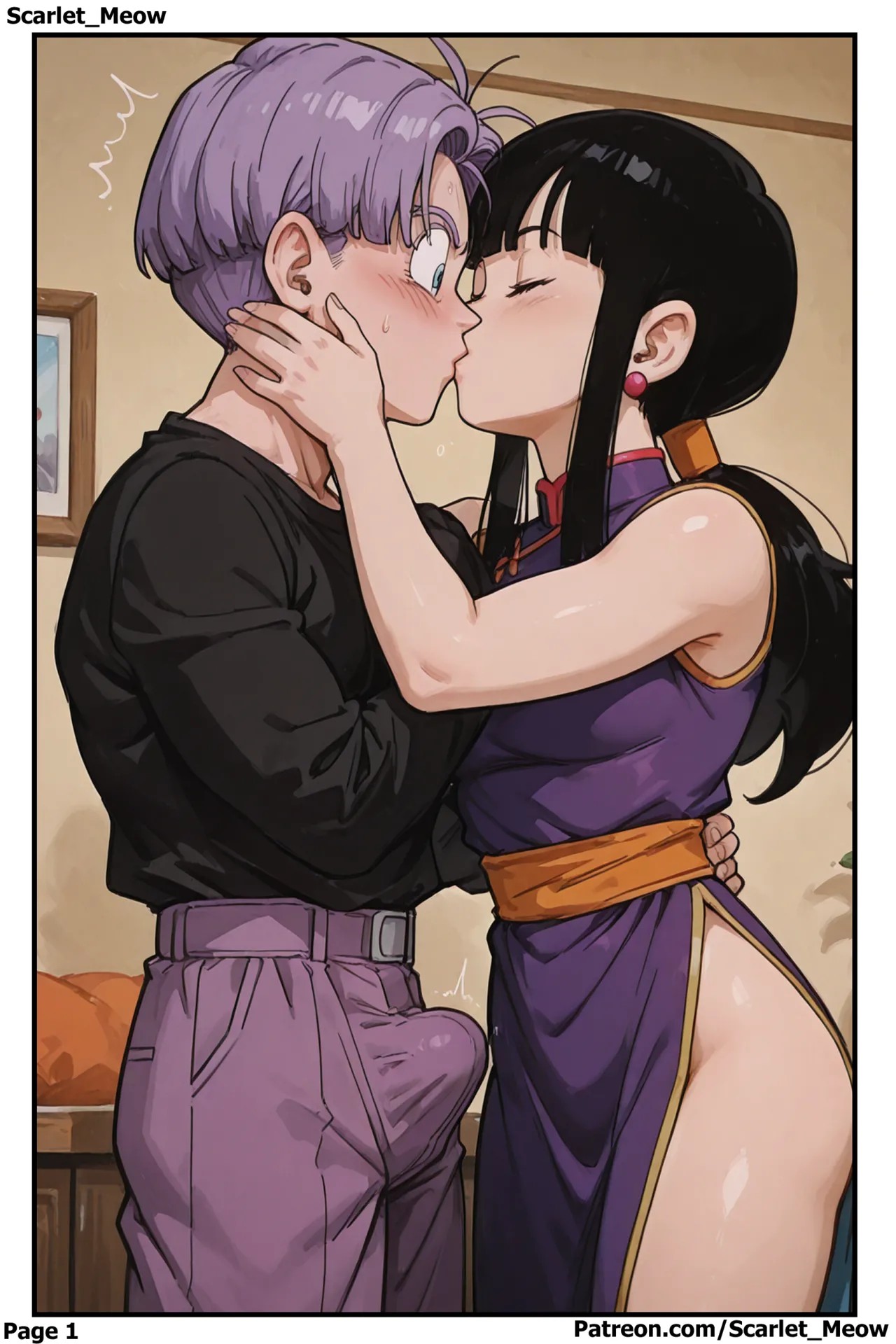 Goku's Absence Part 8: Chi-Chi's Second Saiyan Hentai pt-br 02