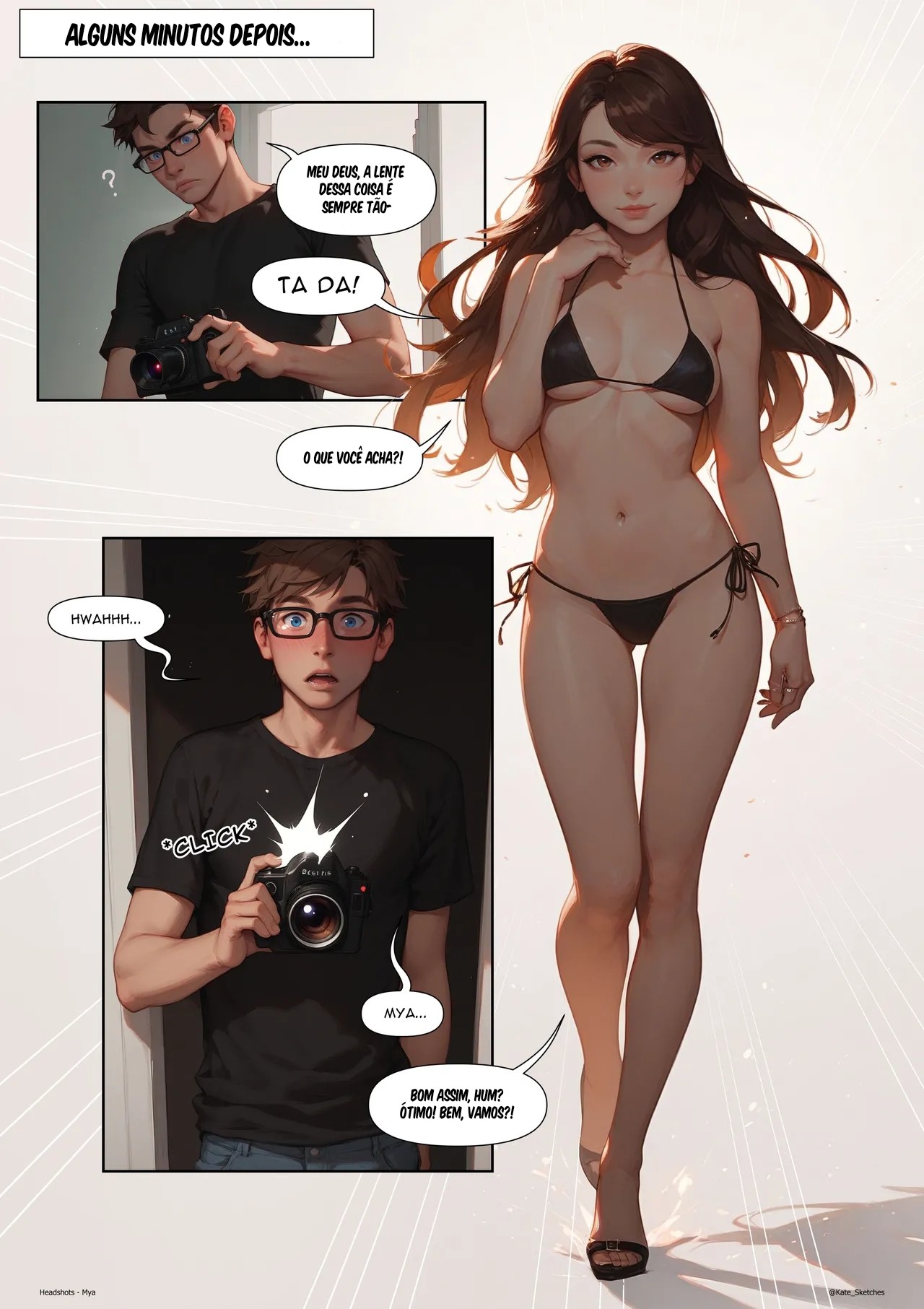 Headshots: With Mya Hentai pt-br 09