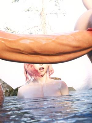 Lara At The Onsen Hentai pt-br 29