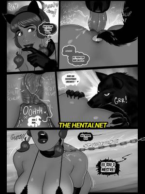 Lusty And The Big Bad Werewolf  Hentai pt-br 41