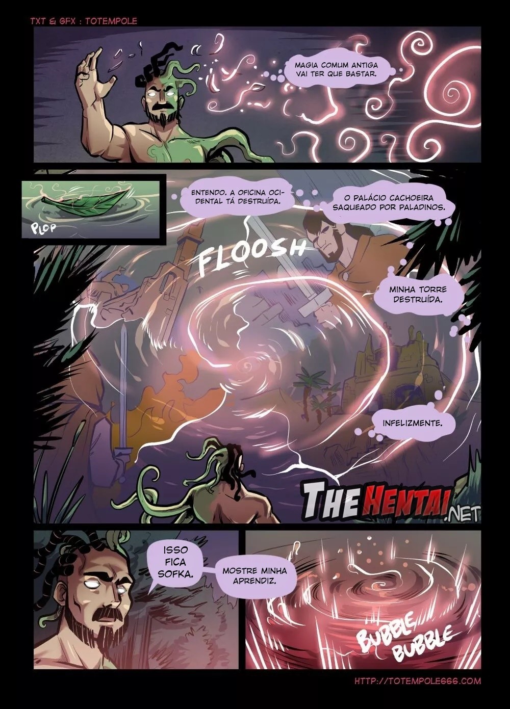 The Cummoner Part 28: Soul-Bound Sorceress Hentai pt-br 03