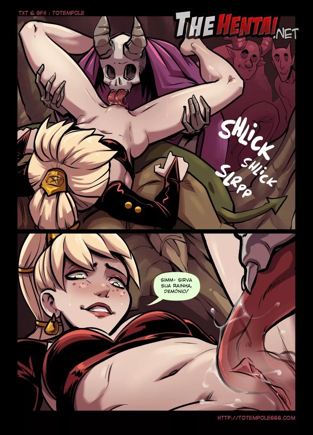 The Cummoner Part 28: Soul-Bound Sorceress Hentai pt-br 09