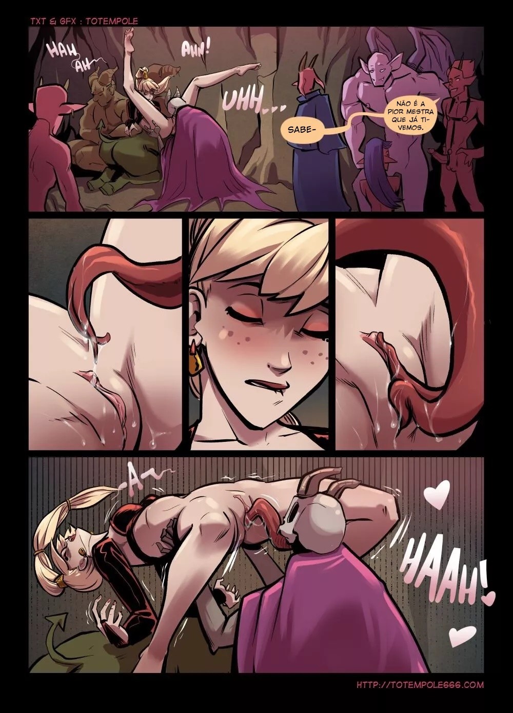 The Cummoner Part 28: Soul-Bound Sorceress Hentai pt-br 10