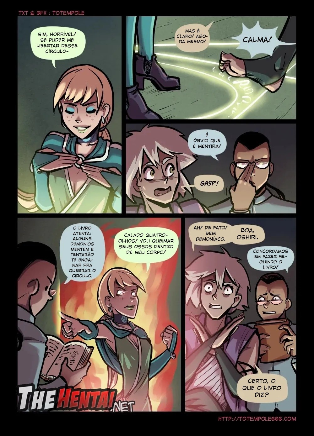 The Cummoner Part 28: Soul-Bound Sorceress Hentai pt-br 18