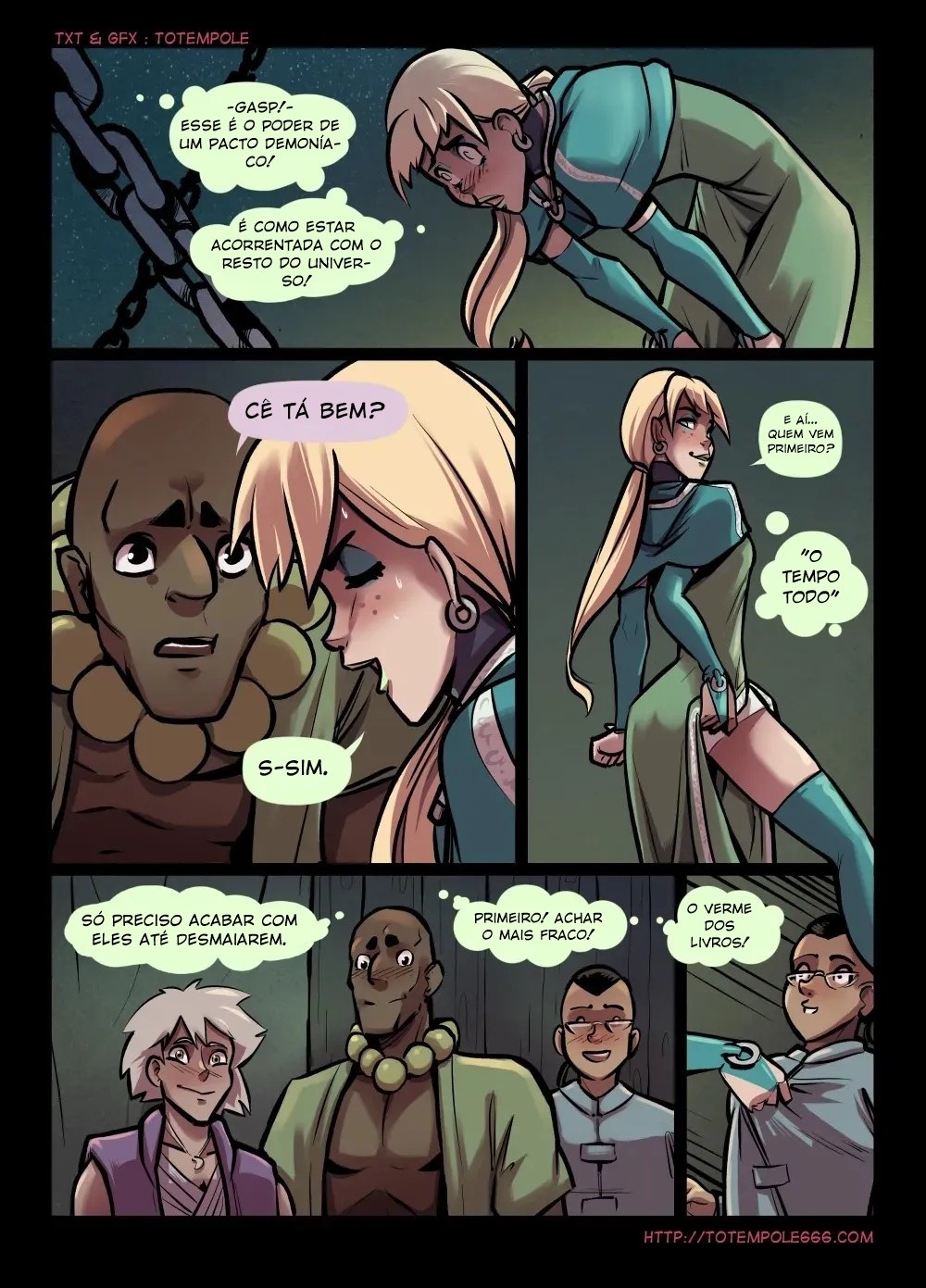 The Cummoner Part 28: Soul-Bound Sorceress Hentai pt-br 22