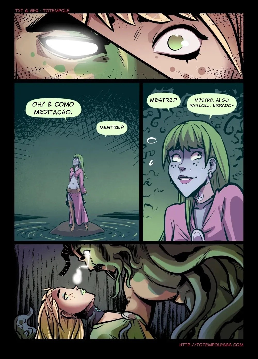 The Cummoner Part 28: Soul-Bound Sorceress Hentai pt-br 46