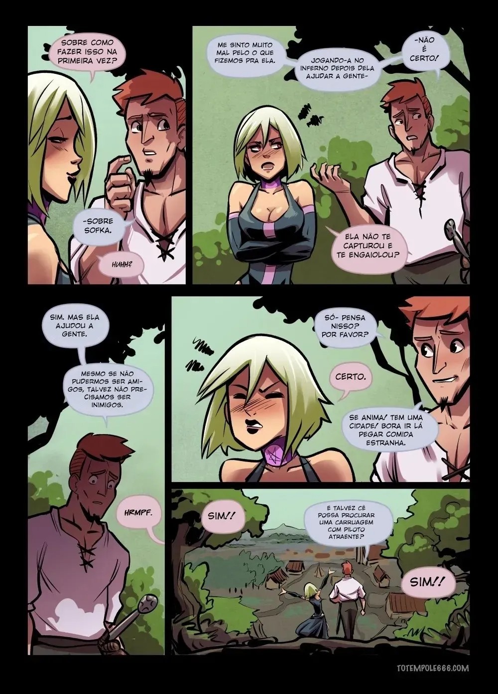 The Cummoner Part 29: Double-Teamed Hentai pt-br 04