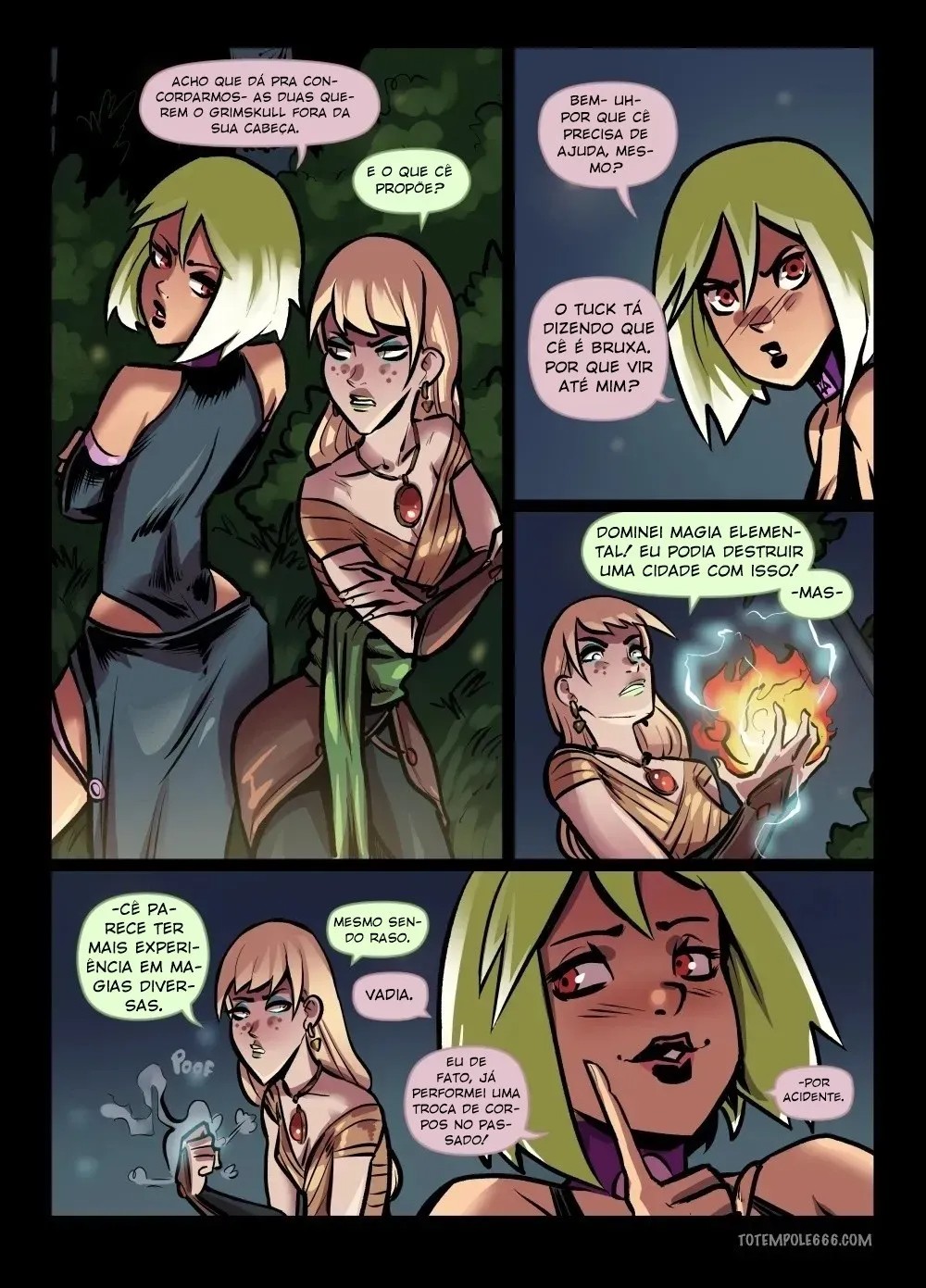 The Cummoner Part 29: Double-Teamed Hentai pt-br 13