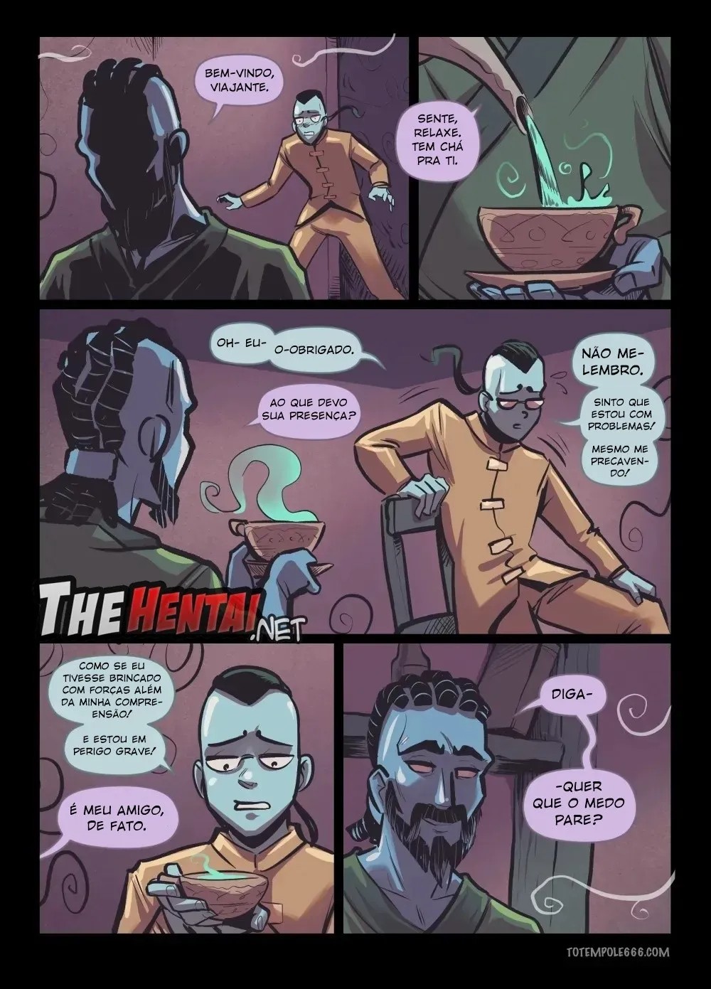 The Cummoner Part 29: Double-Teamed Hentai pt-br 29