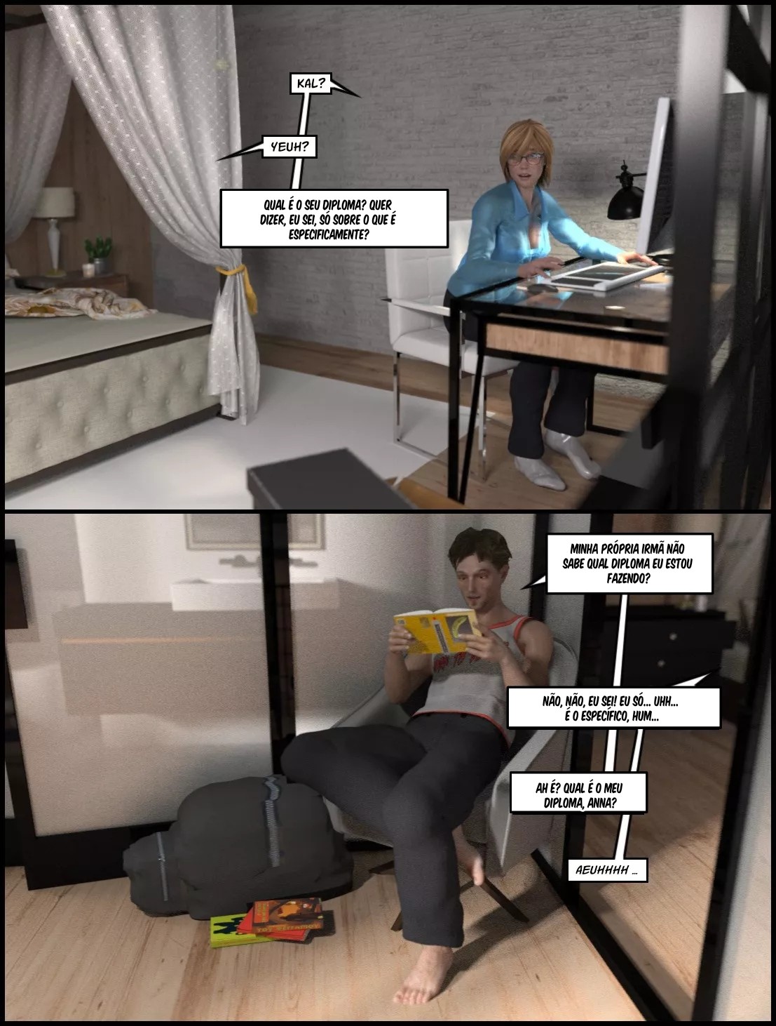 The Deliciously Awkward Family Bubble Part 4 Hentai pt-br 52