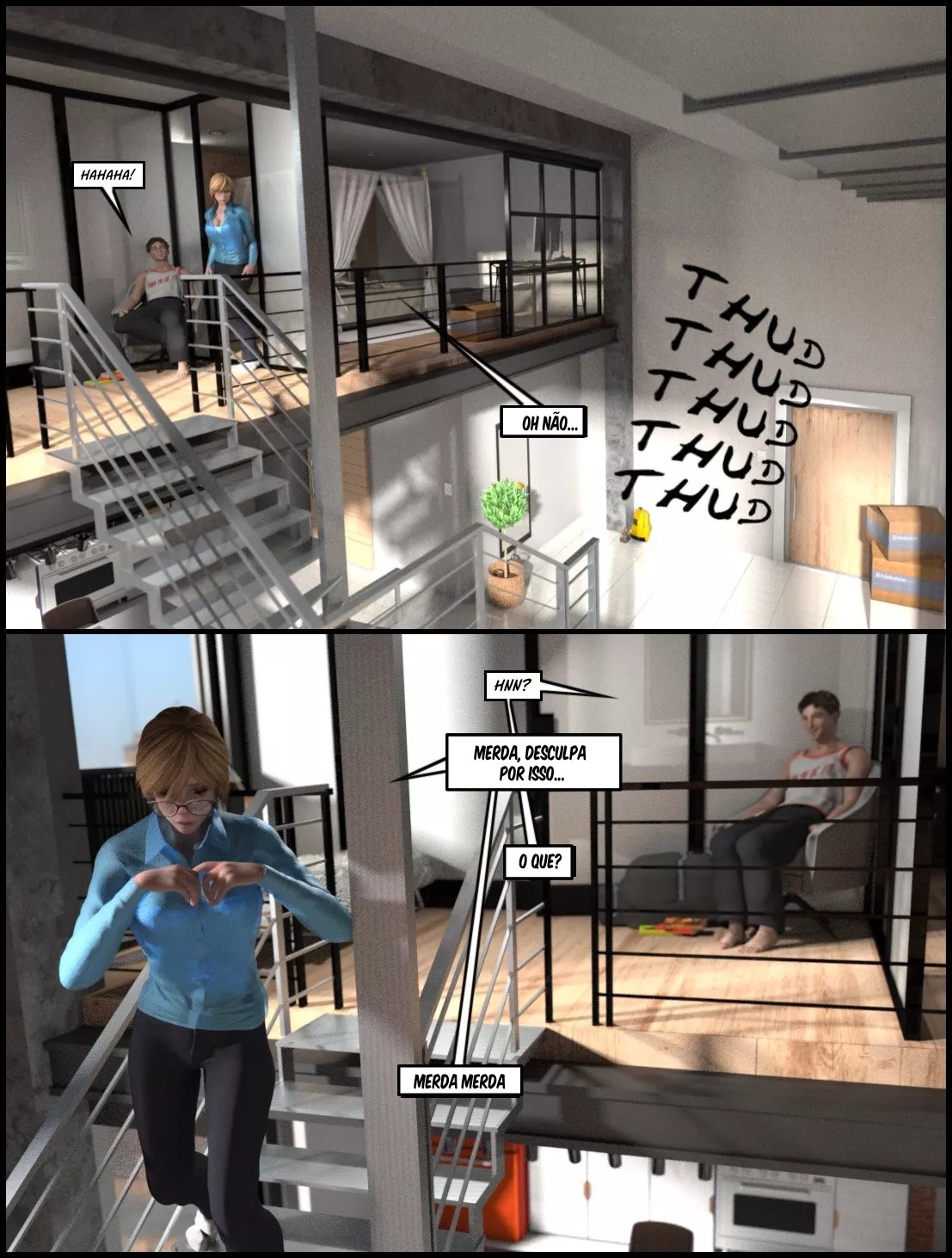 The Deliciously Awkward Family Bubble Part 4 Hentai pt-br 56