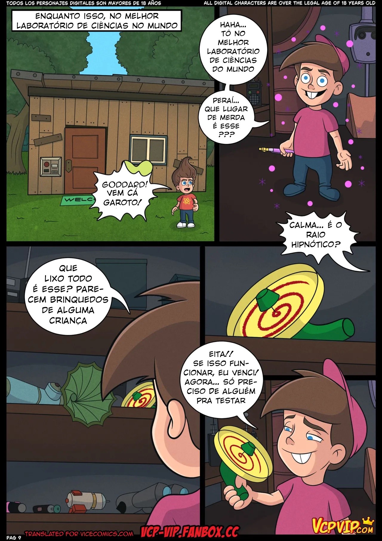 Timmy Jimmy: Sex Power Hour Hentai pt-br 10