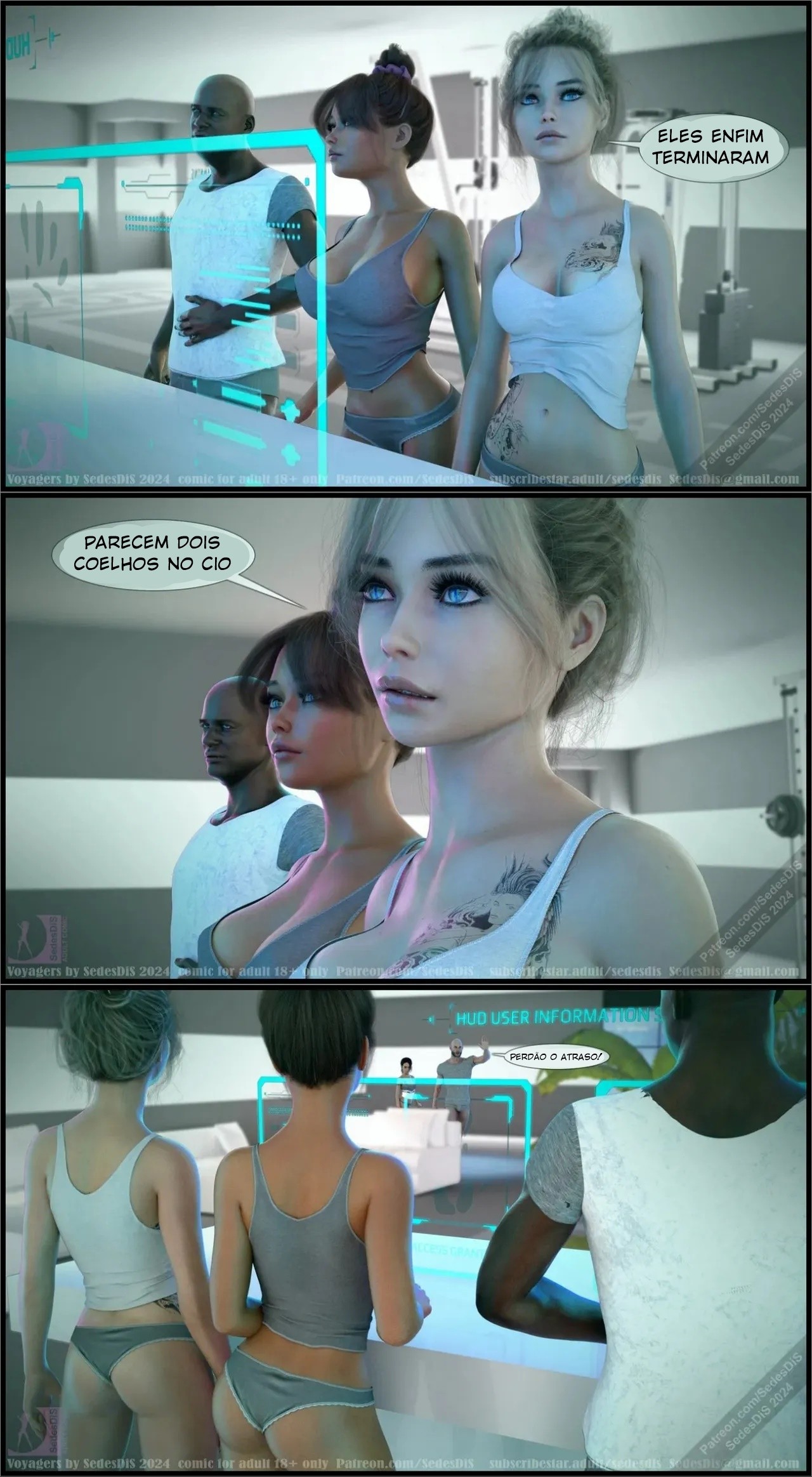Voyagers By SedesDiS Hentai pt-br 38