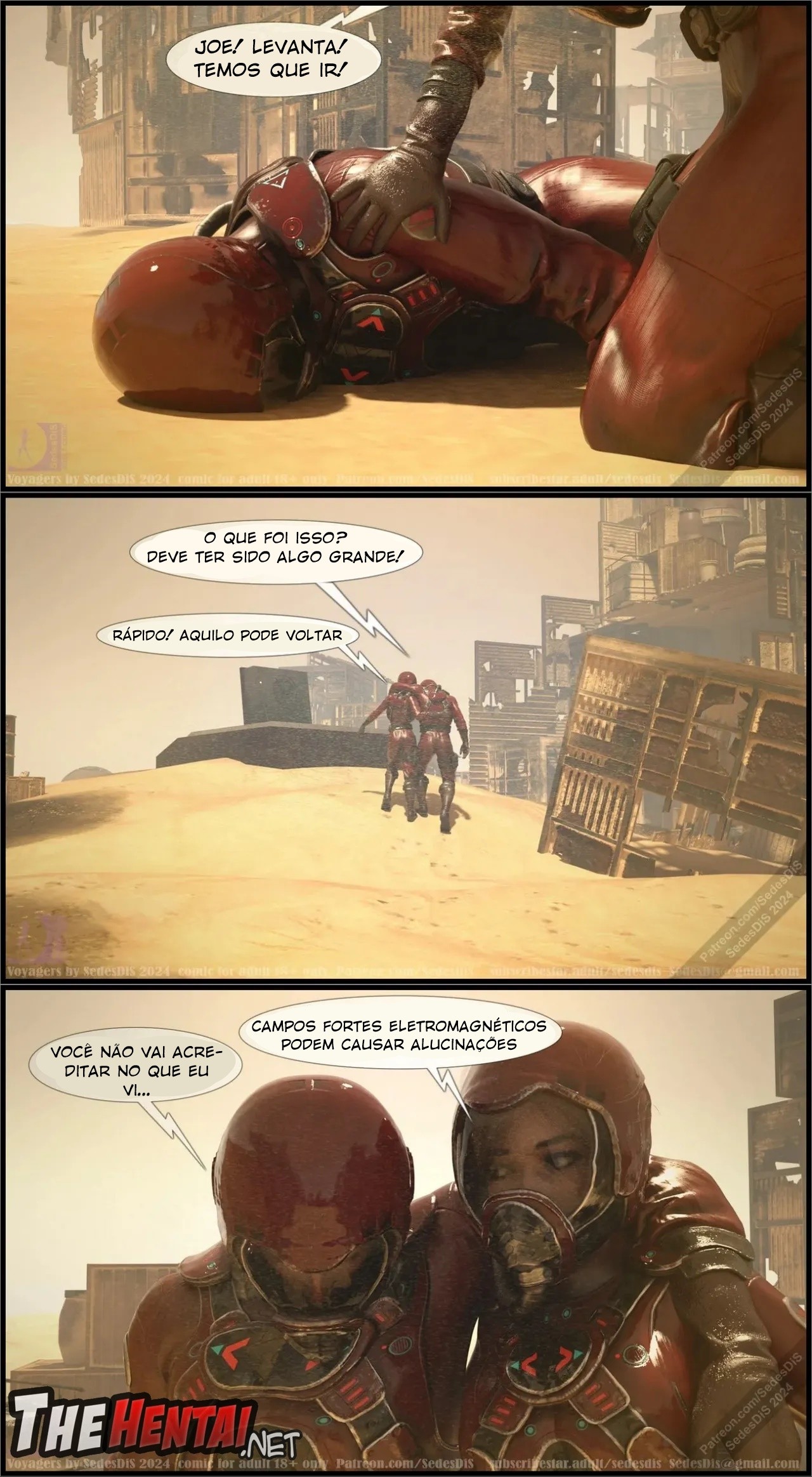 Voyagers By SedesDiS Hentai pt-br 48