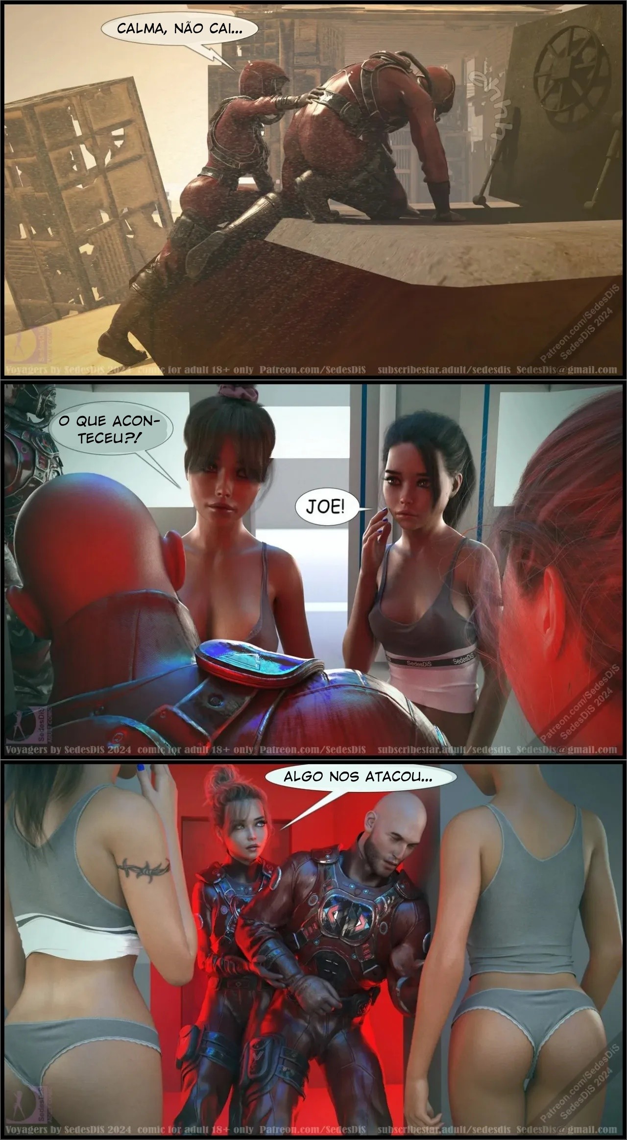 Voyagers By SedesDiS Hentai pt-br 49