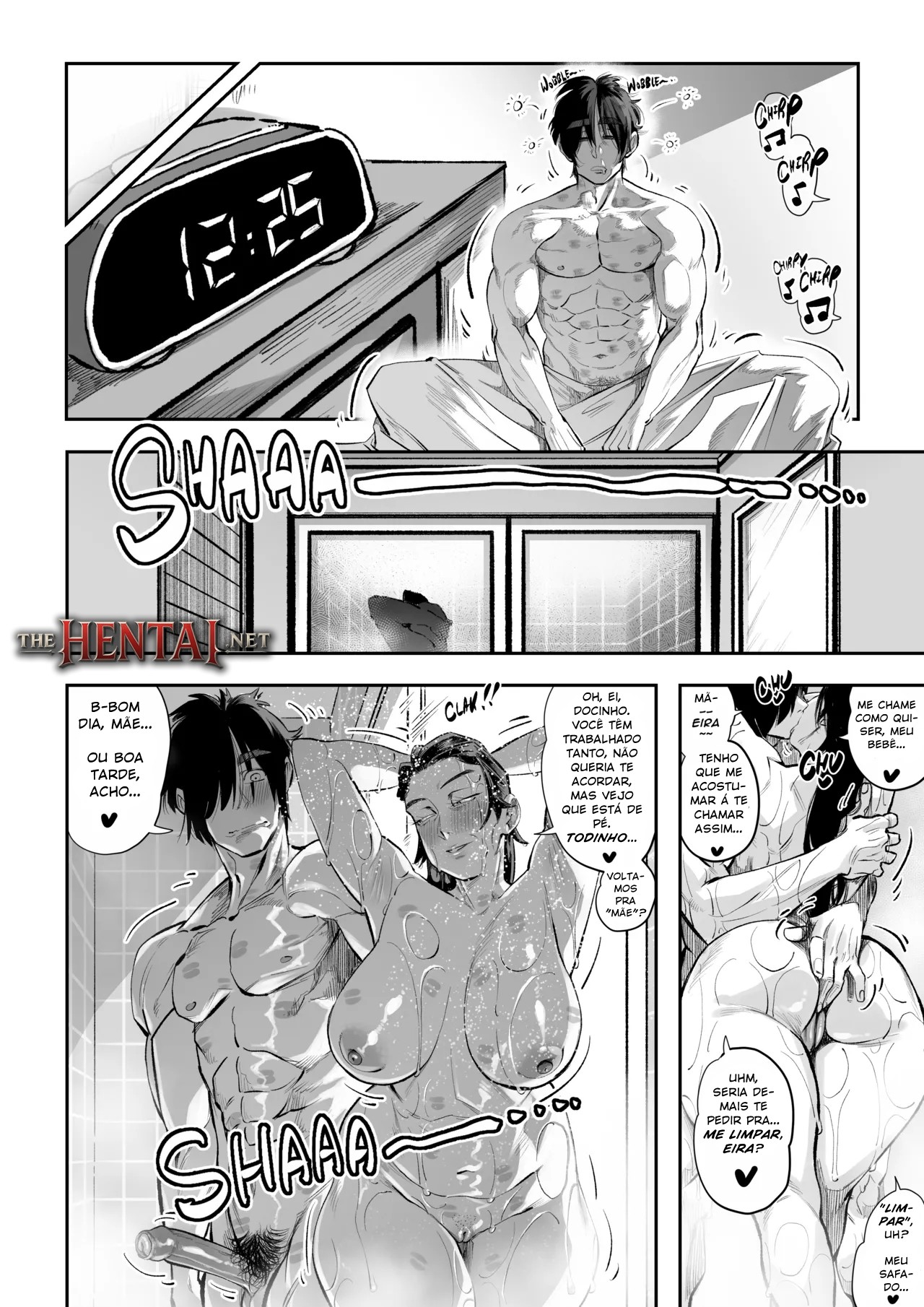 A Strict Mother's Unhindered Desire  Hentai pt-br 60