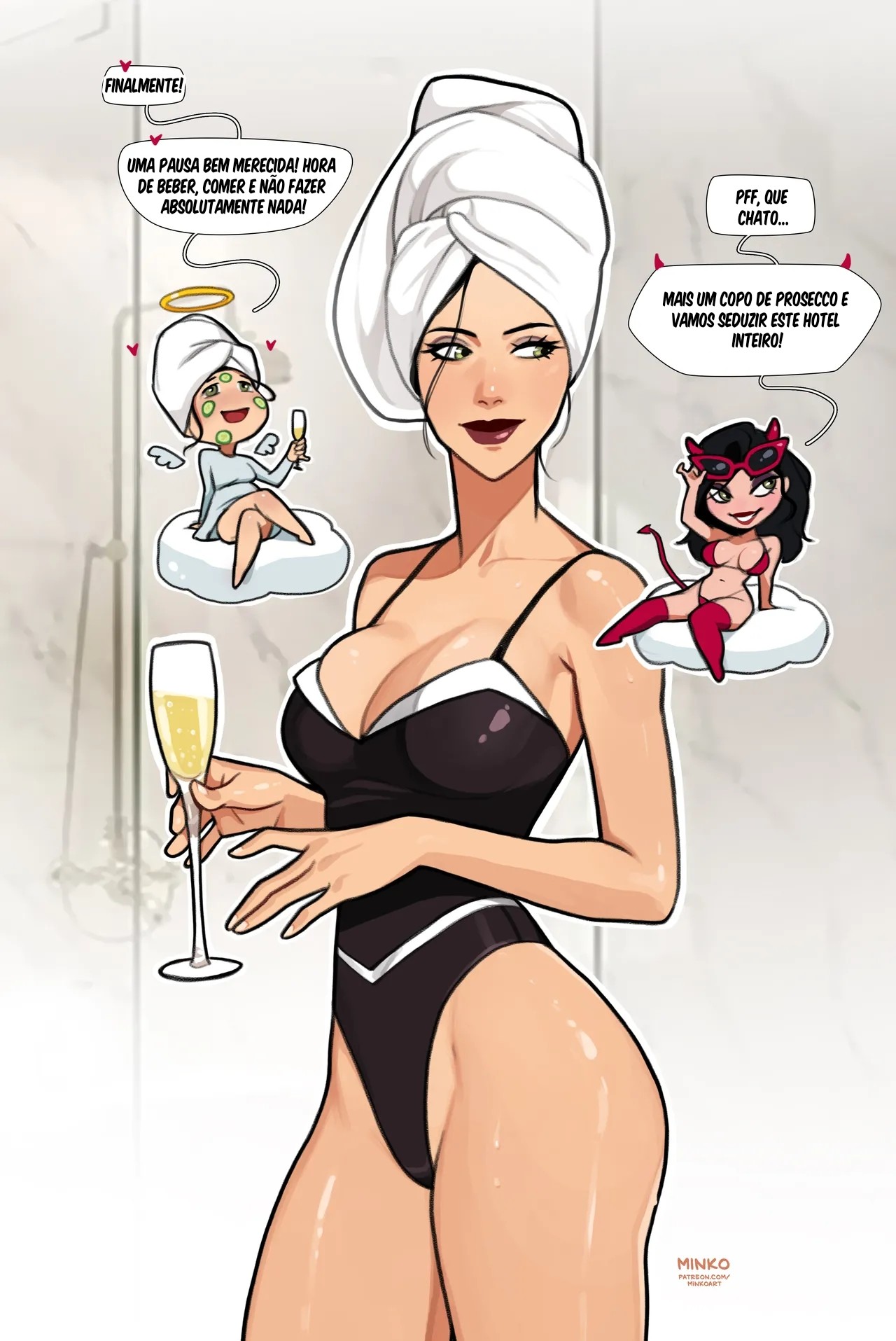 Asami On Vacation Hentai pt-br 02