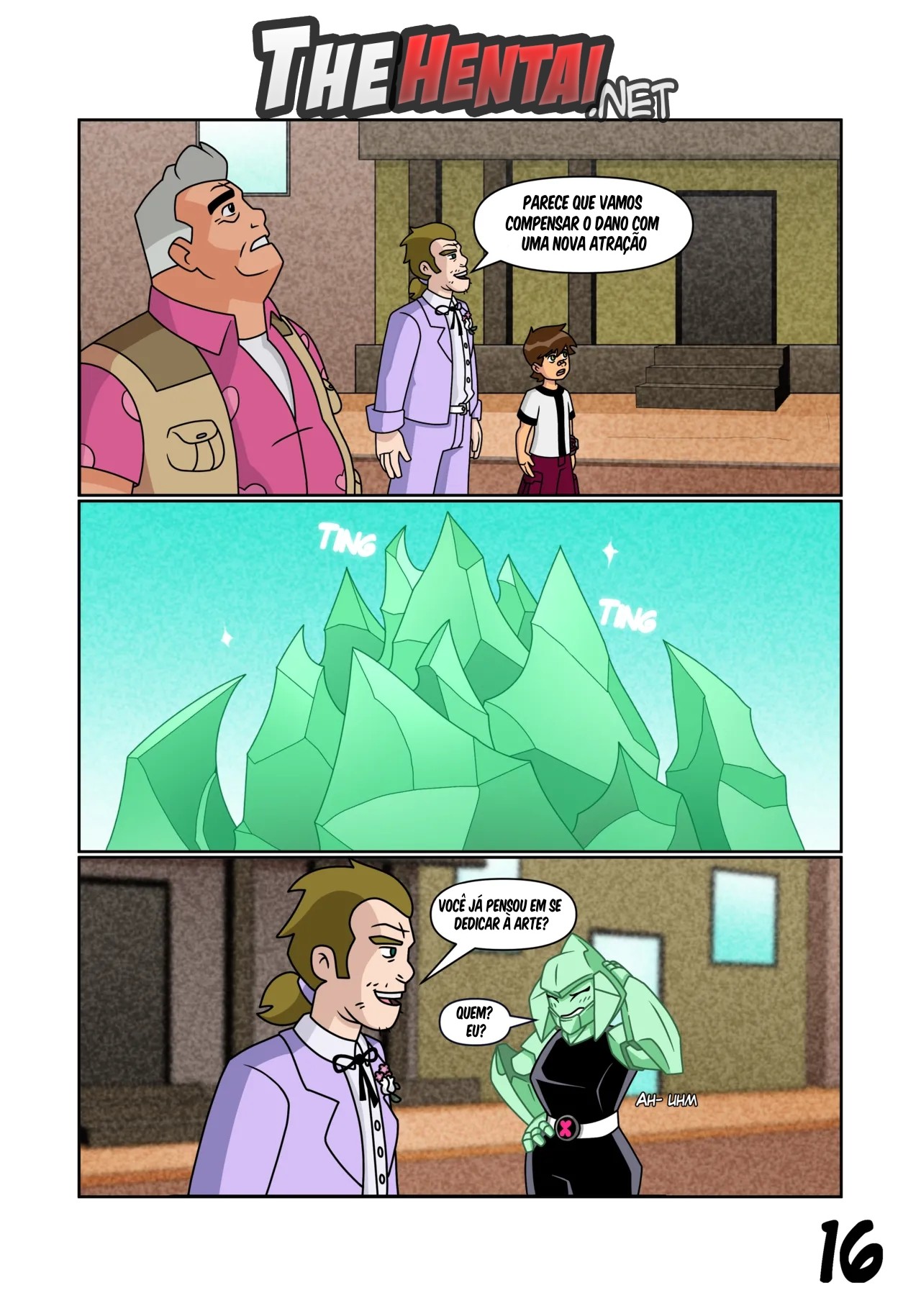 Ben 10: Chaquetrix Part 19 Hentai pt-br 17