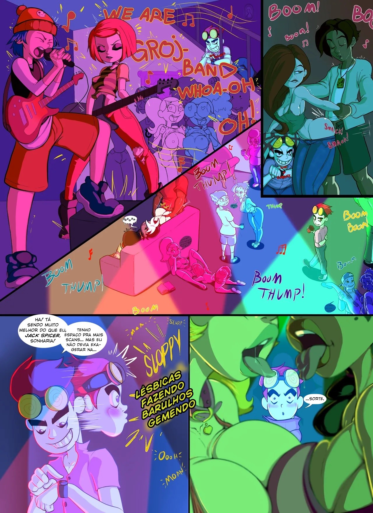 Cartoon College Party Hentai pt-br 10