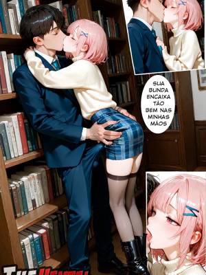 Femboy Library Hentai pt-br 15