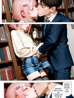 Femboy Library Hentai pt-br 17