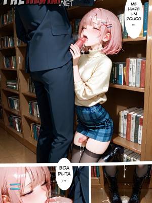 Femboy Library Hentai pt-br 27